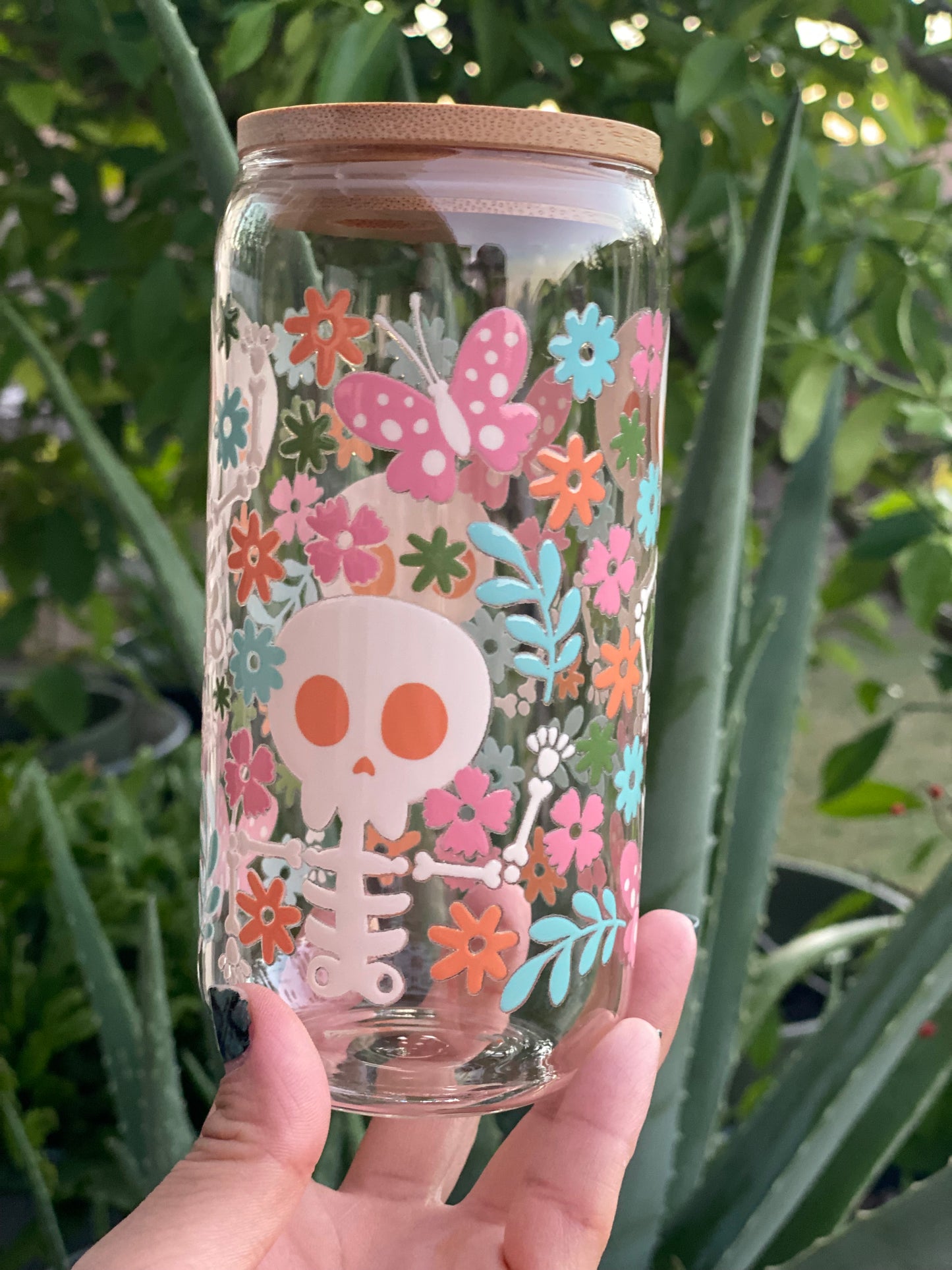 Halloween Glass Cup - Spooky and Cutsie