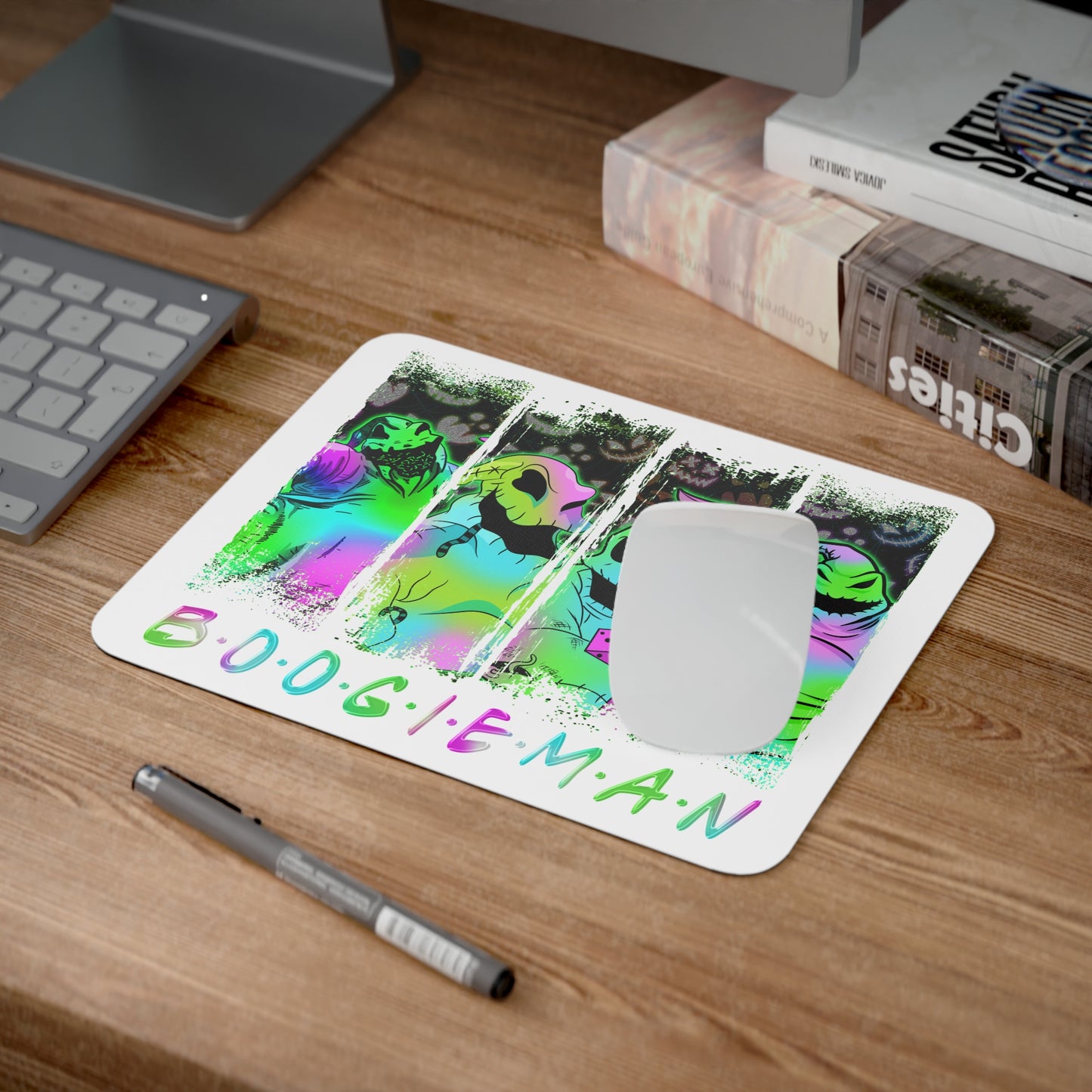 Mouse Pad - Nightmare Boogie Halloween Desk Accessory