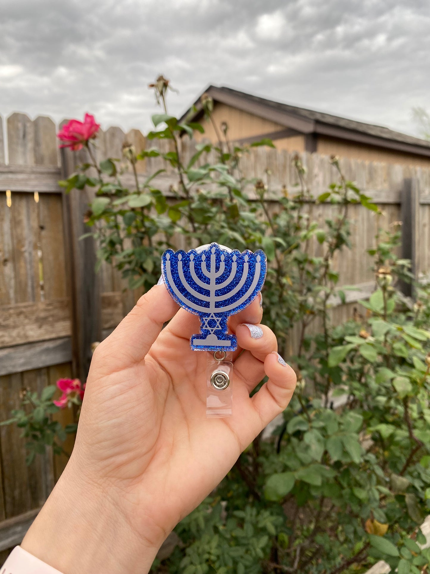 Religious Badge Reel - Menorah