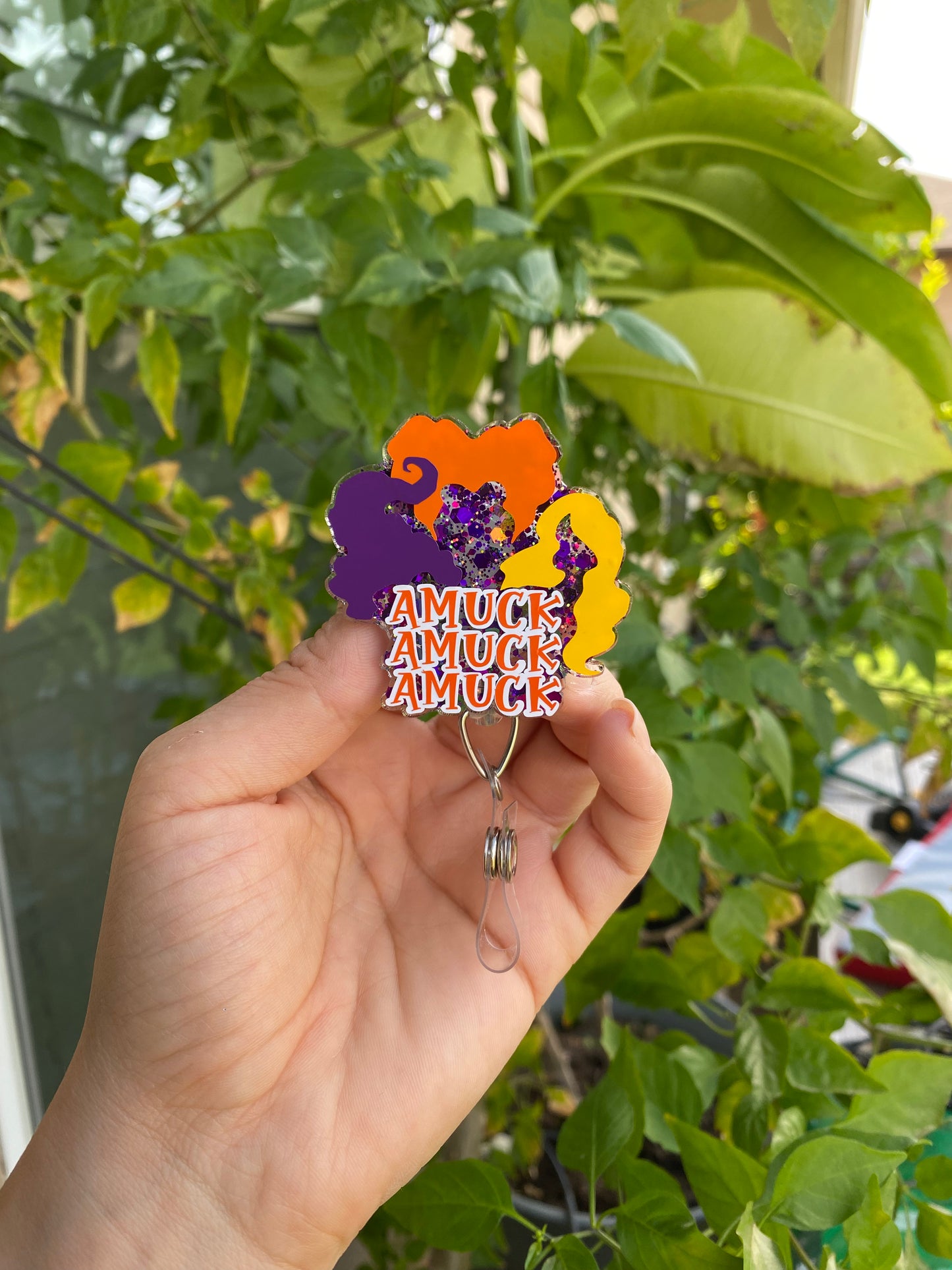 Halloween Badge Reel - Amuck