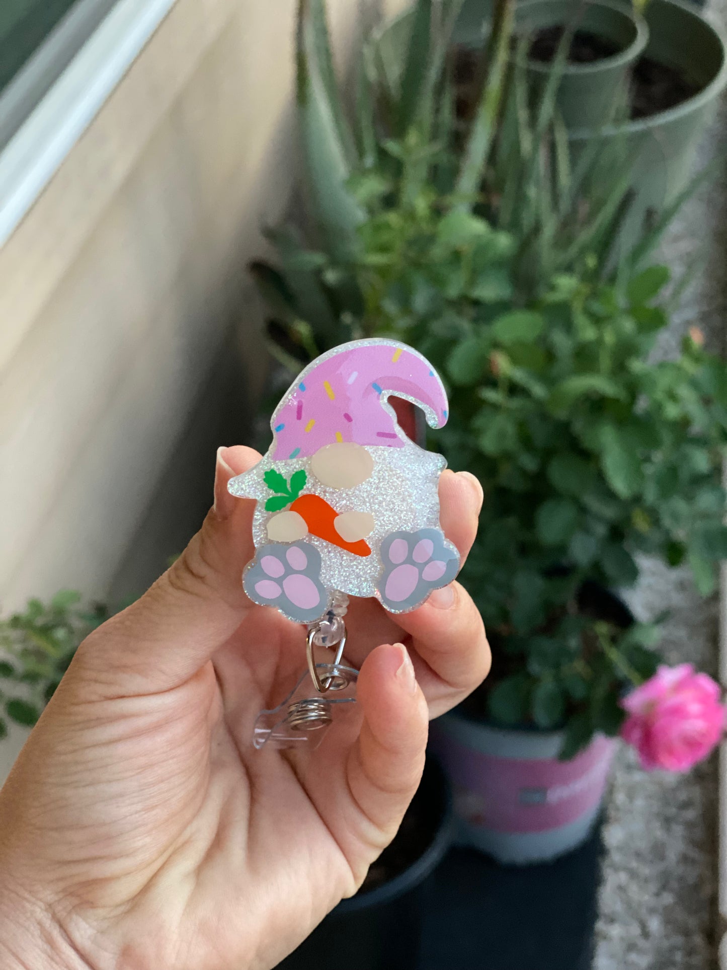 Easter Badge Reel - Easter Gnome