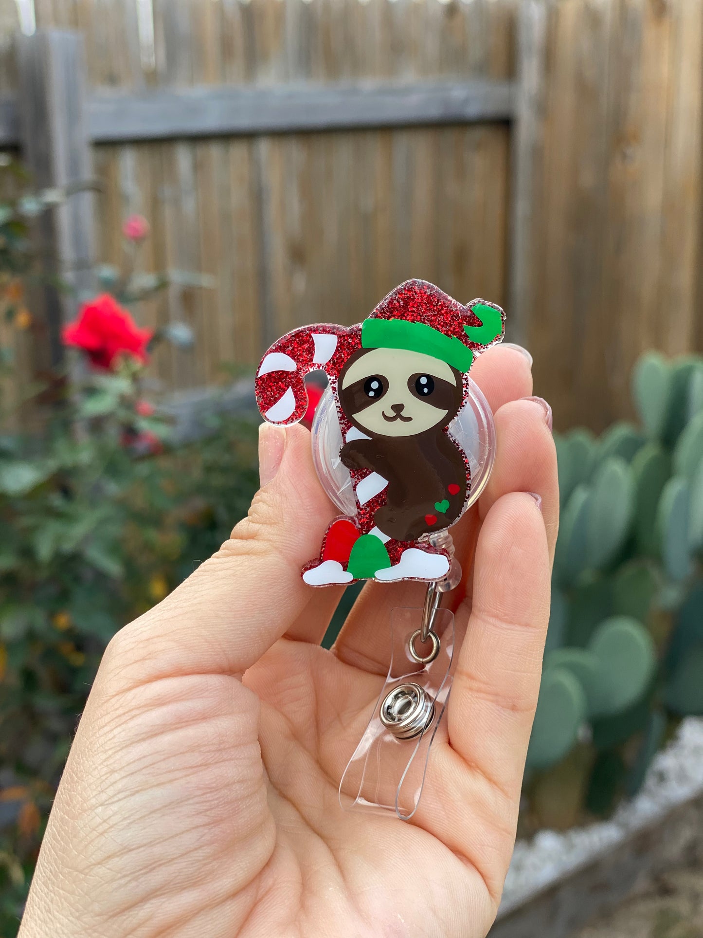 Christmas Badge Reel - Christmas 🎄 Sloth