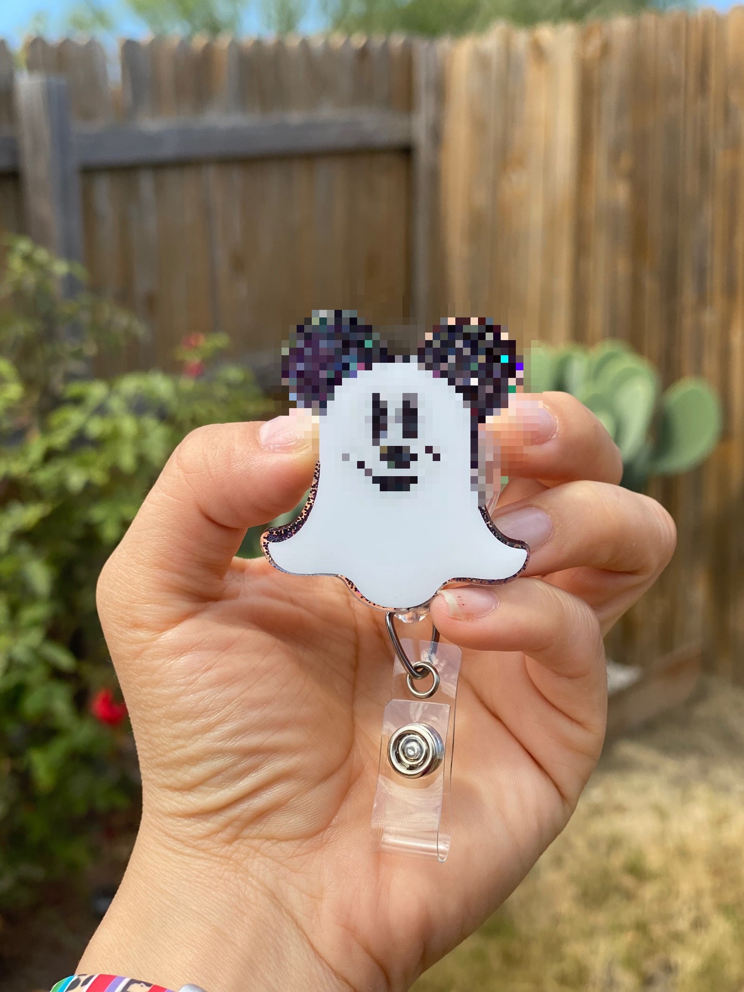 Halloween Badge Reel - Ghost Boy