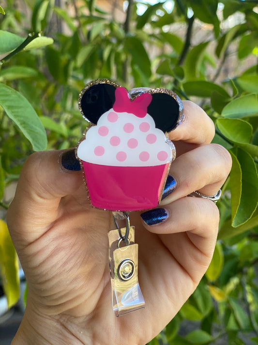 Badge Reel - Cupcake 🧁