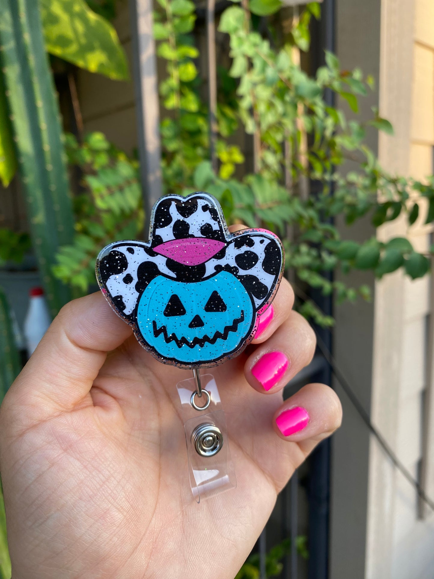 Halloween Badge Reel - Spooky Cowboy 🤠
