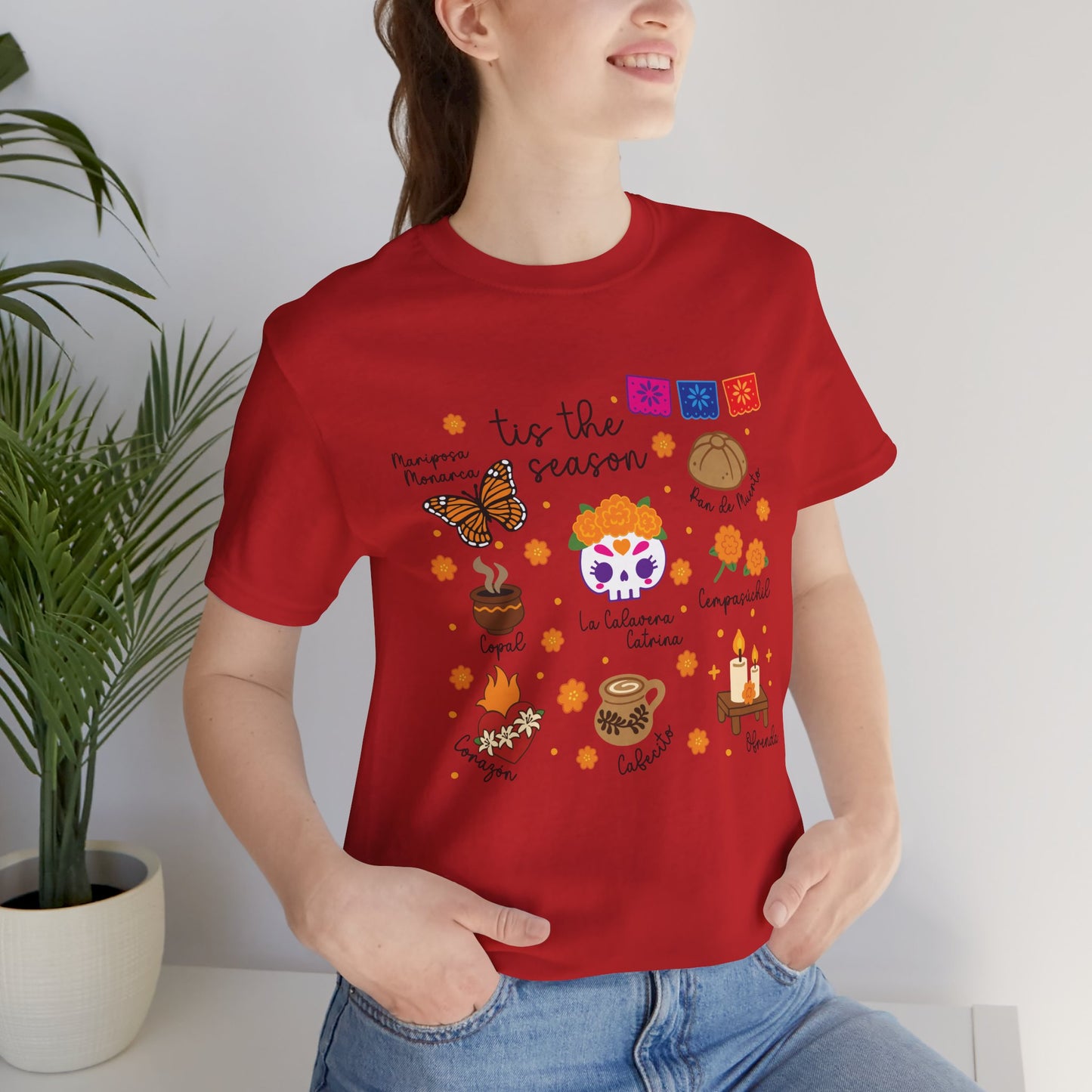 Dia De Los Muertos Unisex Tee