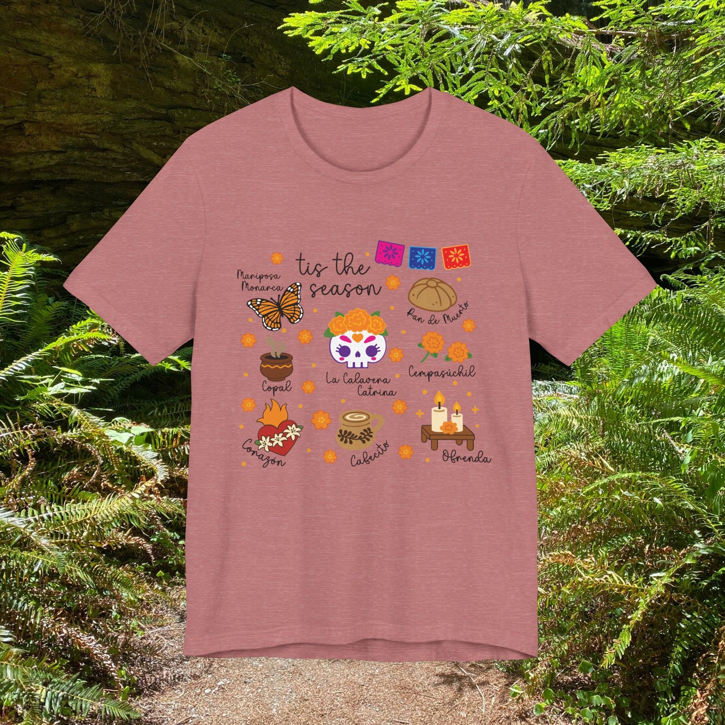 Dia De Los Muertos Unisex Tee
