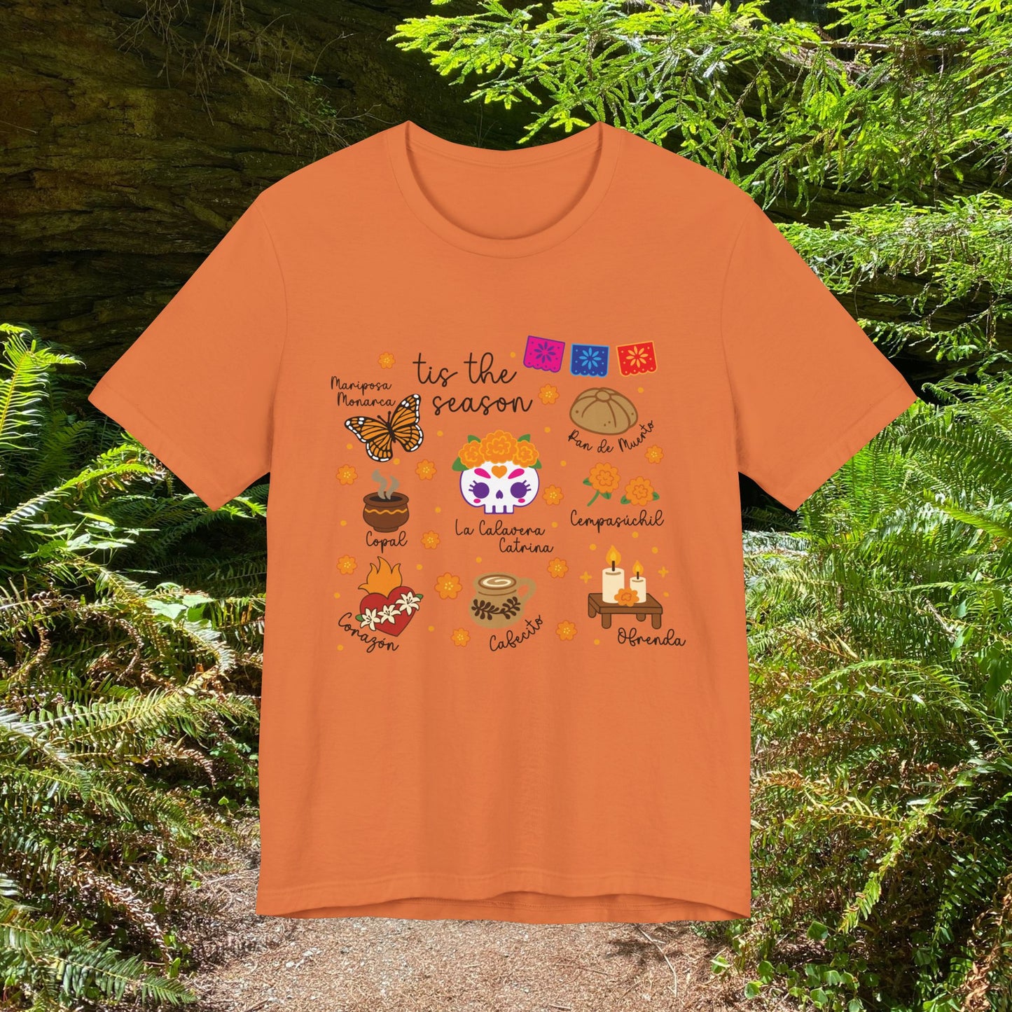 Dia De Los Muertos Unisex Tee