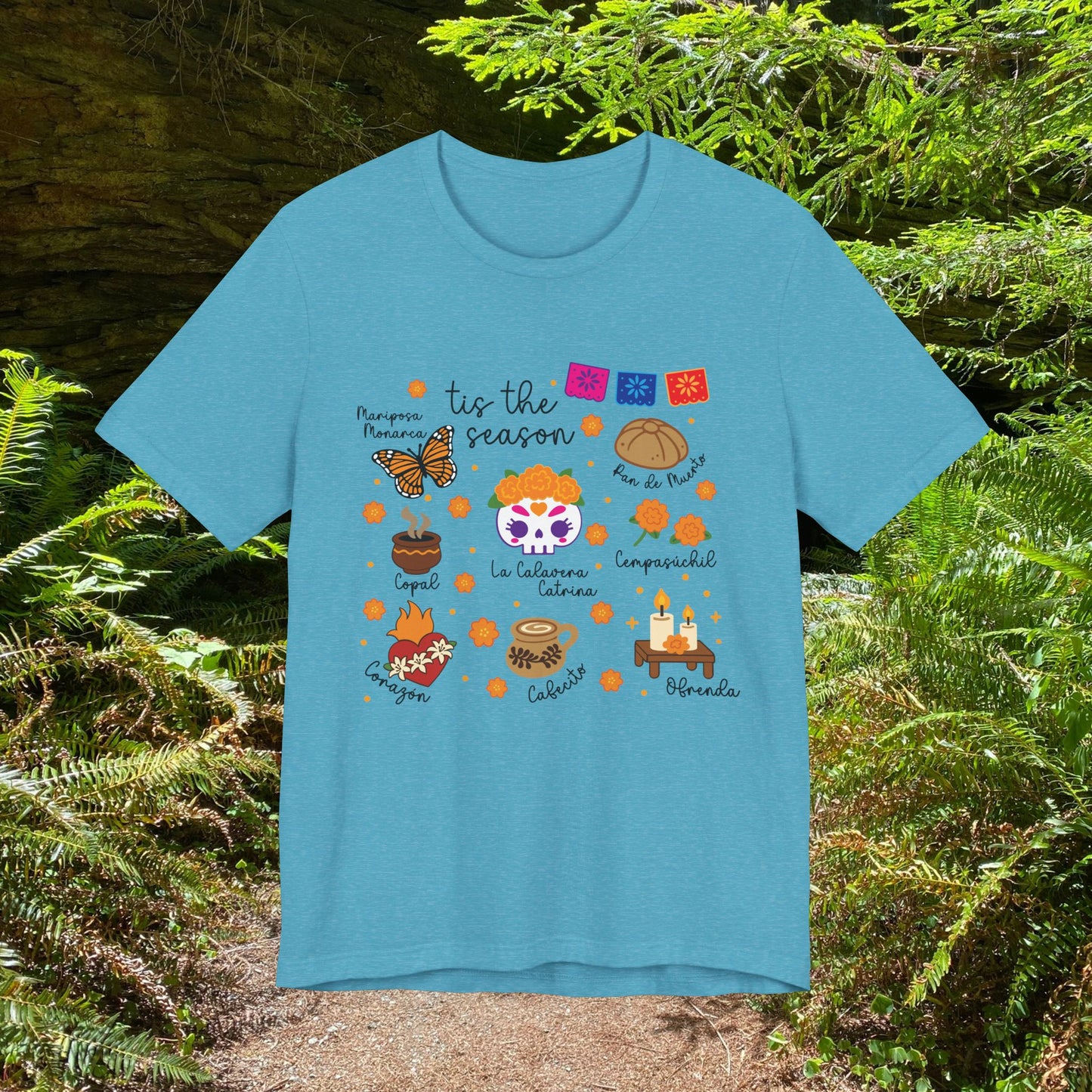 Dia De Los Muertos Unisex Tee