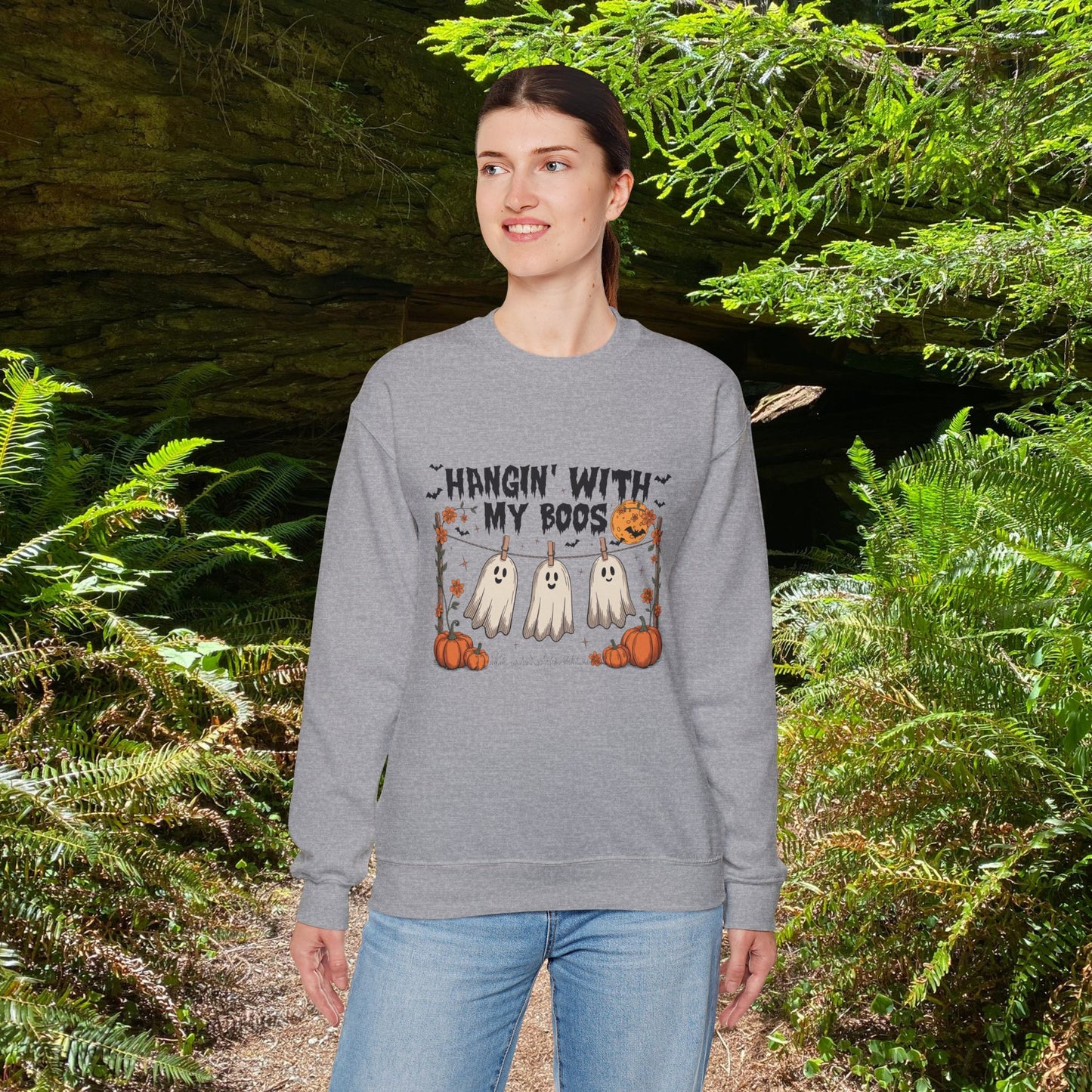 Ghostly Hangin with My Boos Sweatshirt