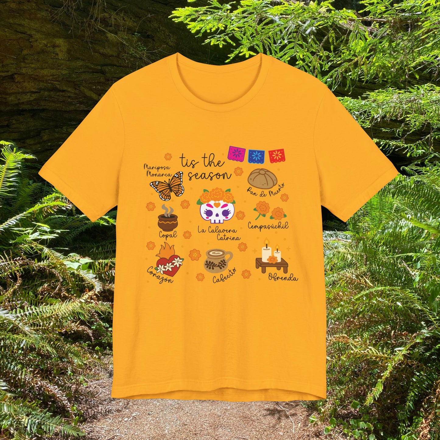 Dia De Los Muertos Unisex Tee