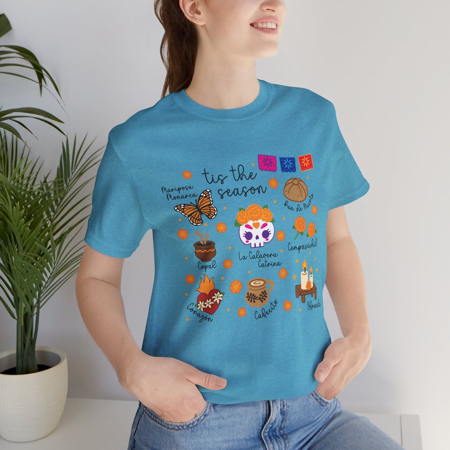 Dia De Los Muertos Unisex Tee