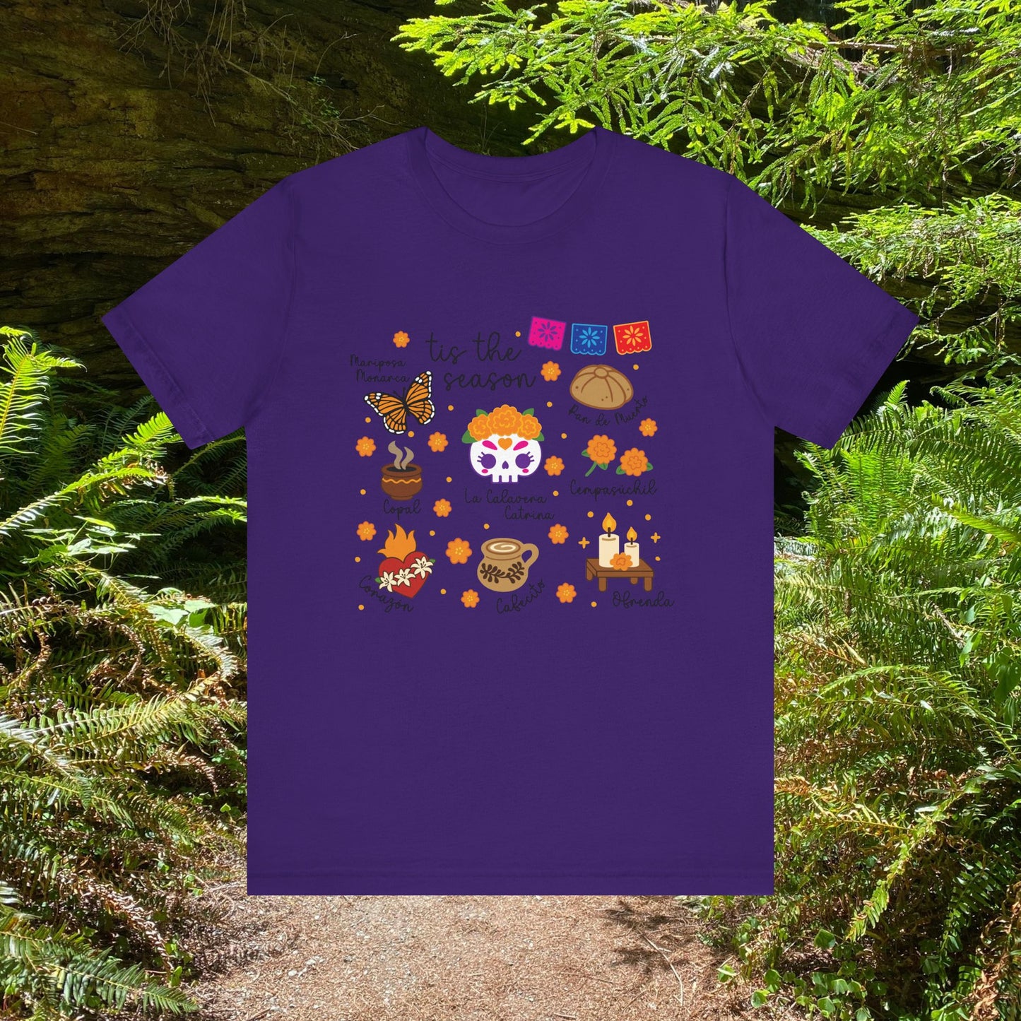 Dia De Los Muertos Unisex Tee