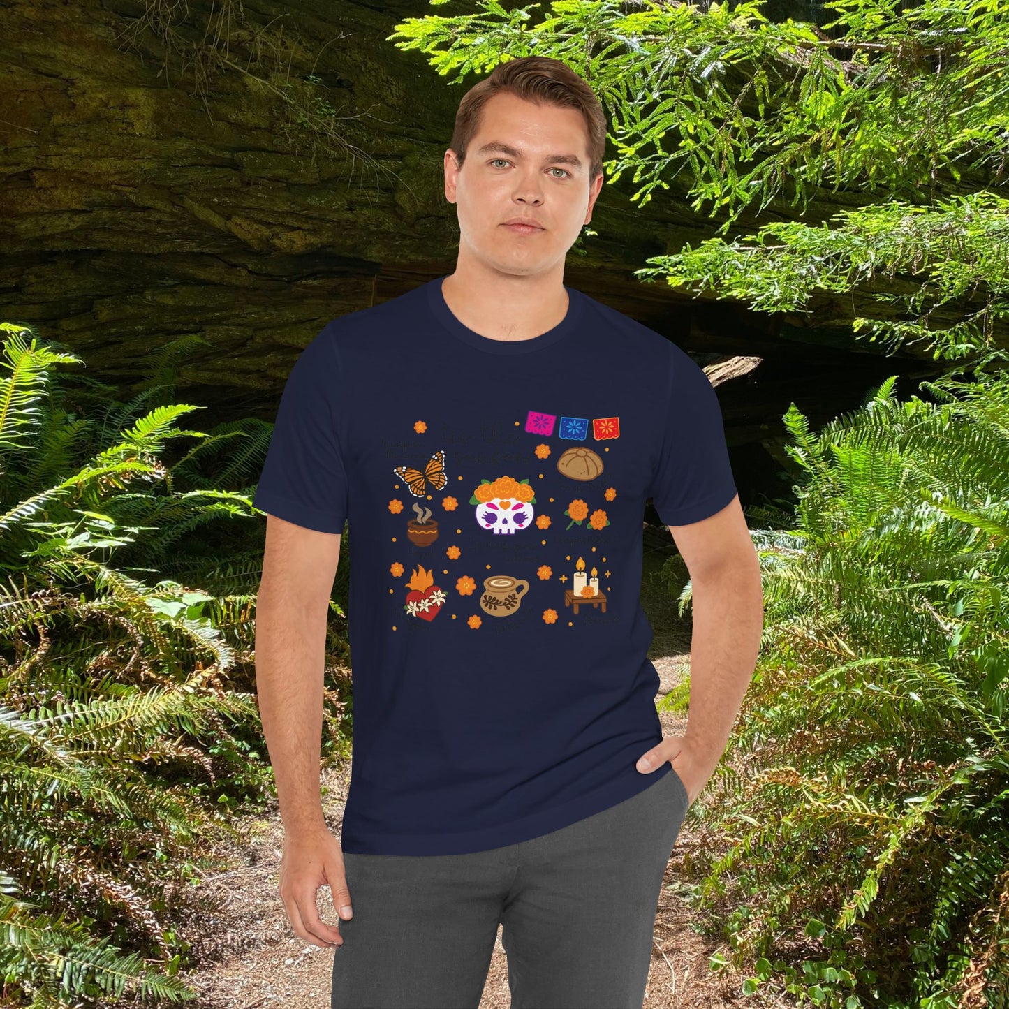 Dia De Los Muertos Unisex Tee