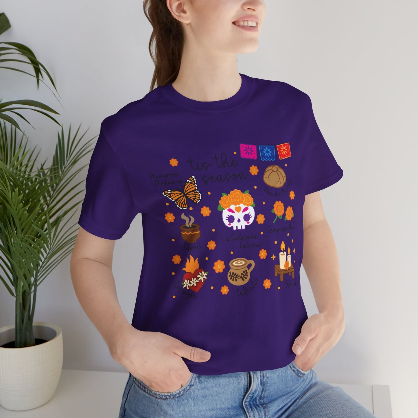 Dia De Los Muertos Unisex Tee