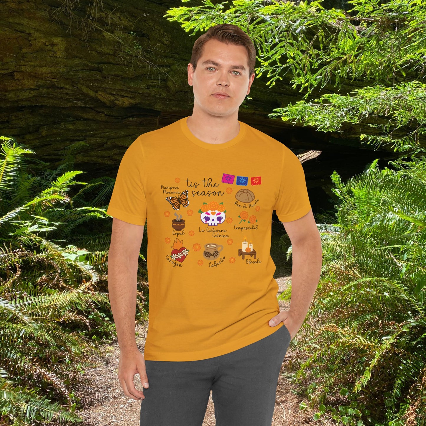 Dia De Los Muertos Unisex Tee