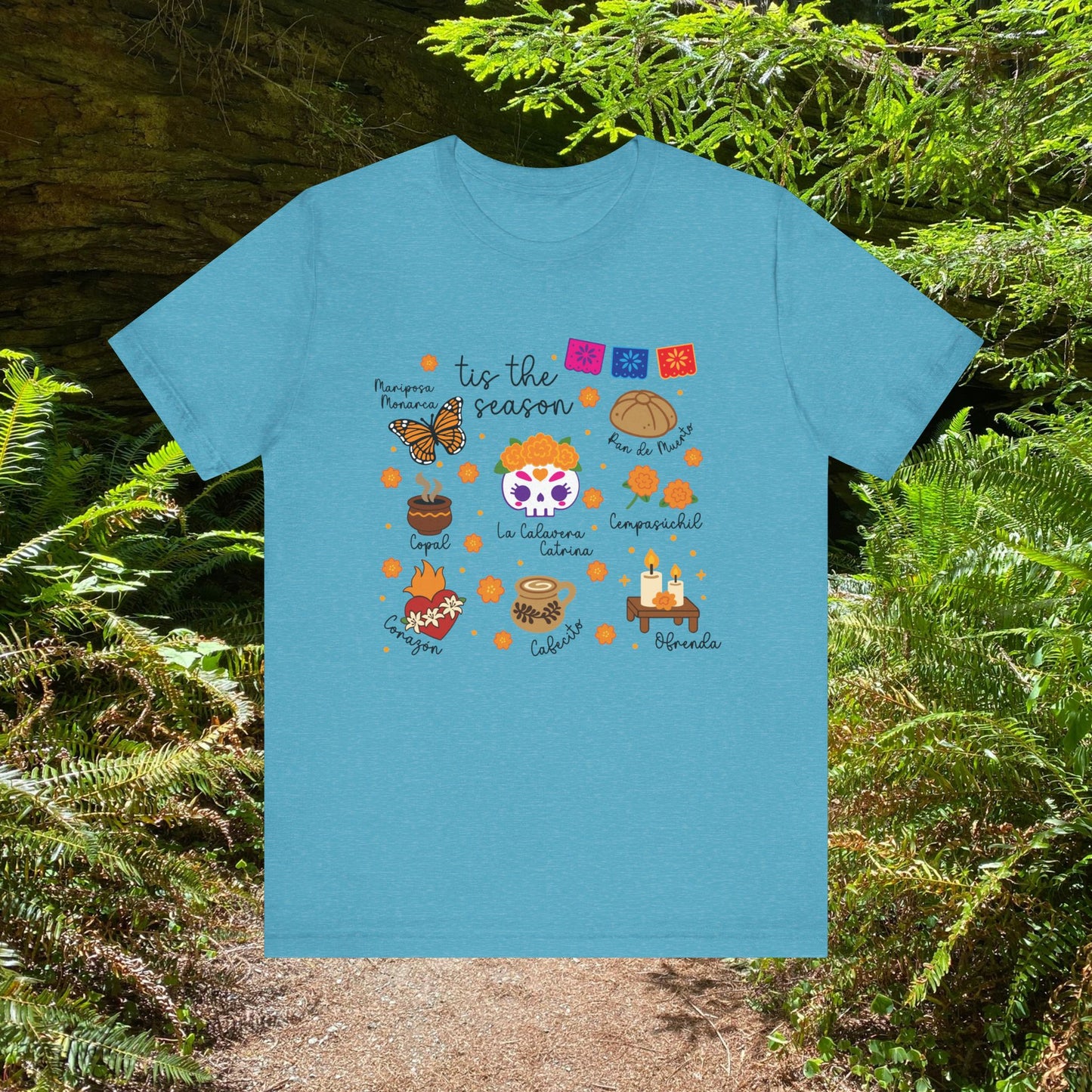 Dia De Los Muertos Unisex Tee