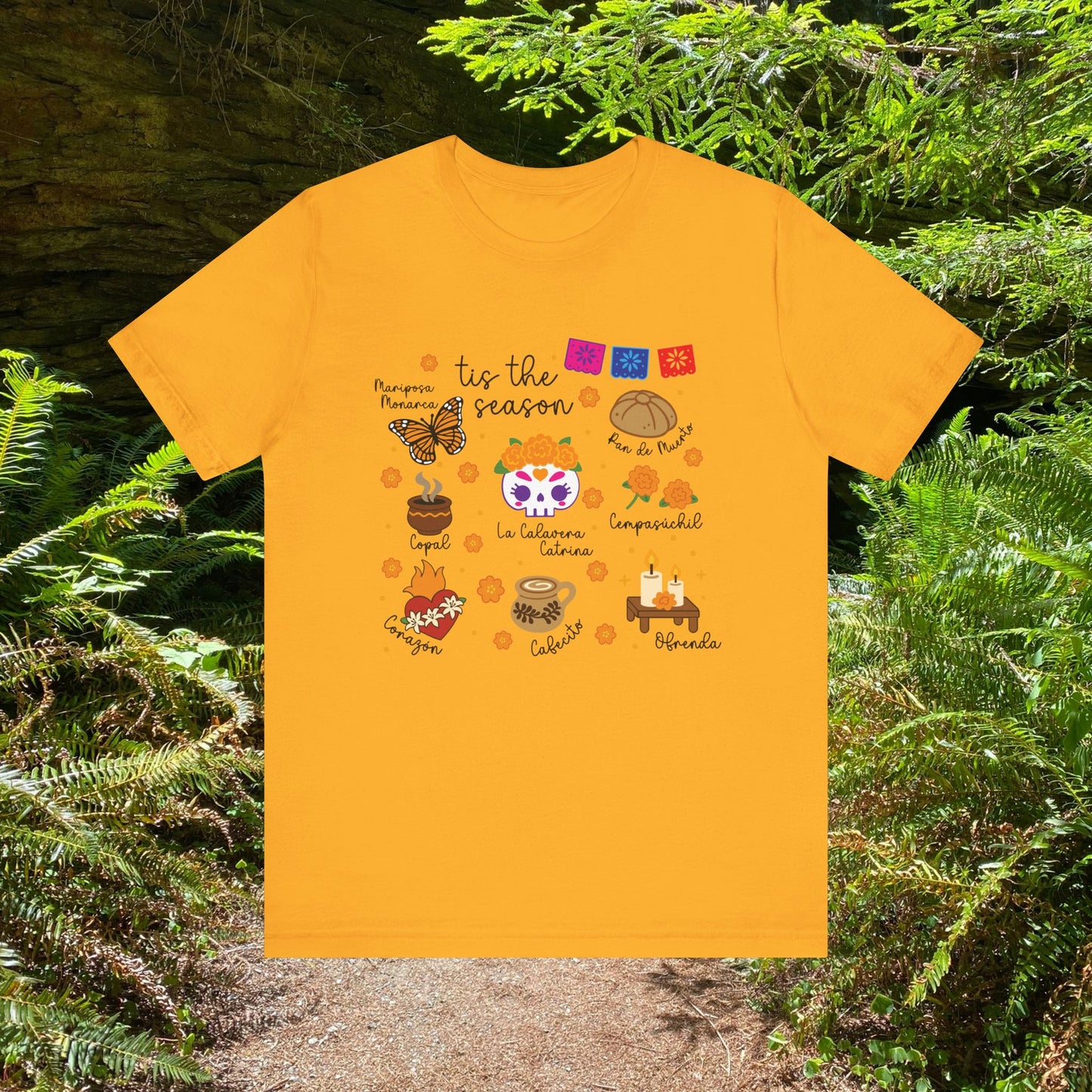 Dia De Los Muertos Unisex Tee