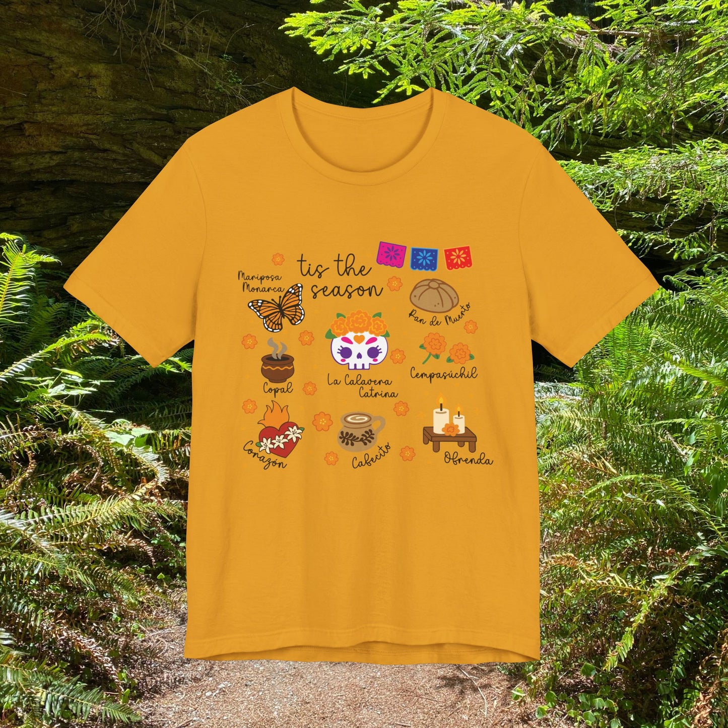 Dia De Los Muertos Unisex Tee