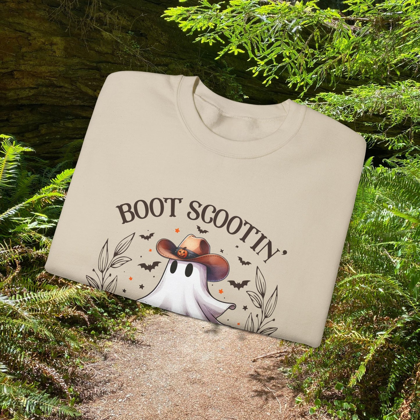 Boot Scootin Spooky Crewneck Sweatshirt