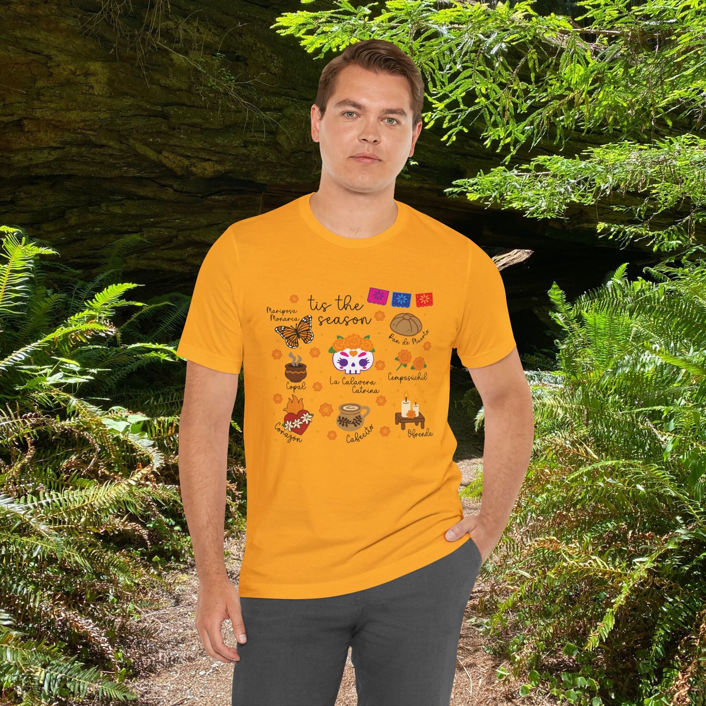 Dia De Los Muertos Unisex Tee