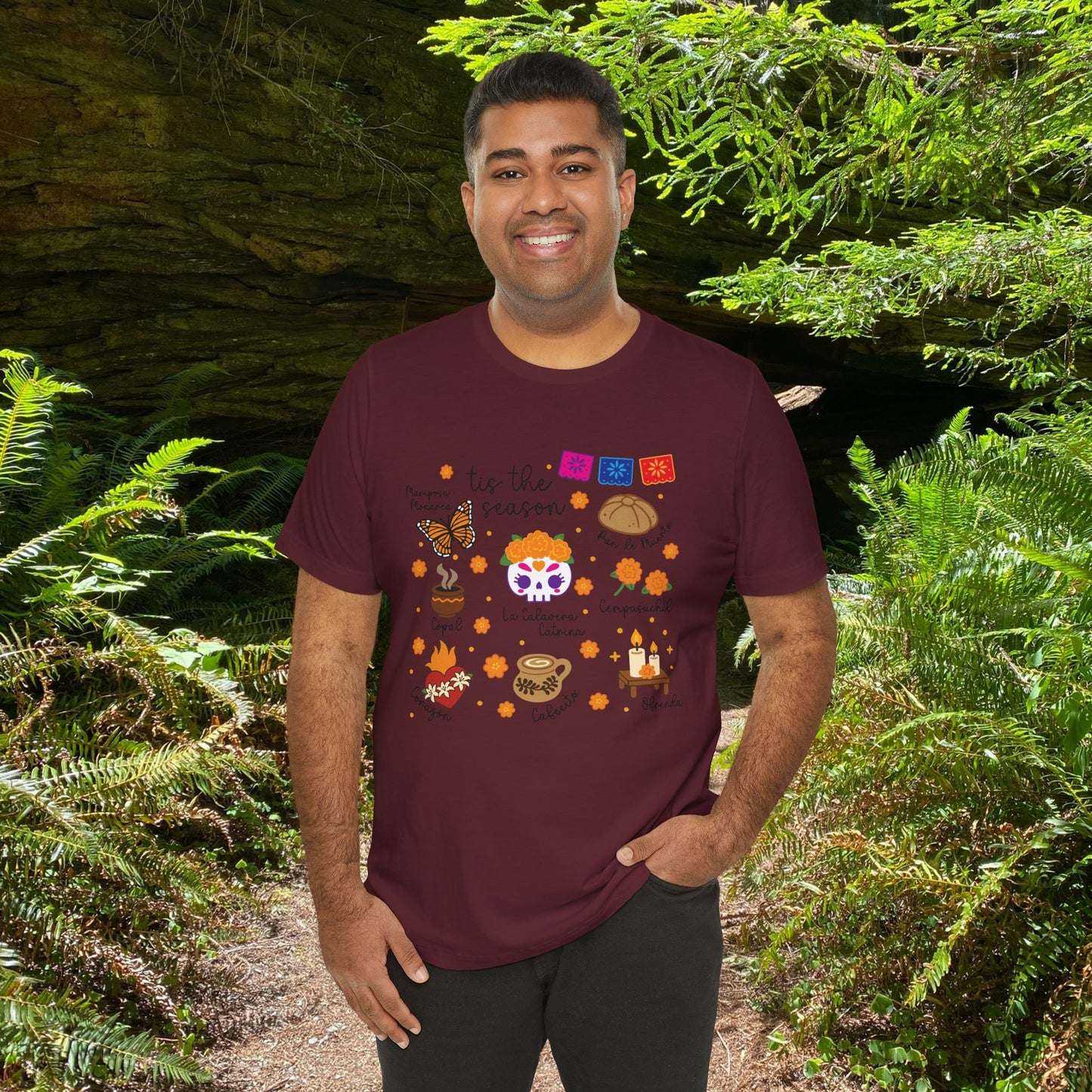 Dia De Los Muertos Unisex Tee