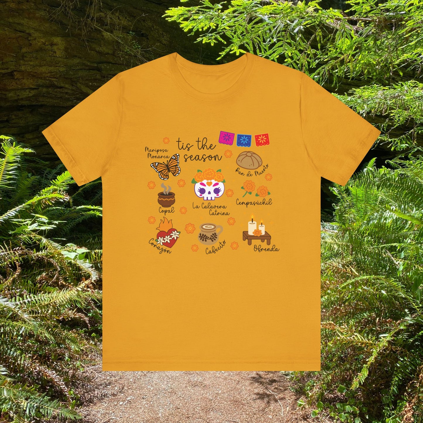Dia De Los Muertos Unisex Tee