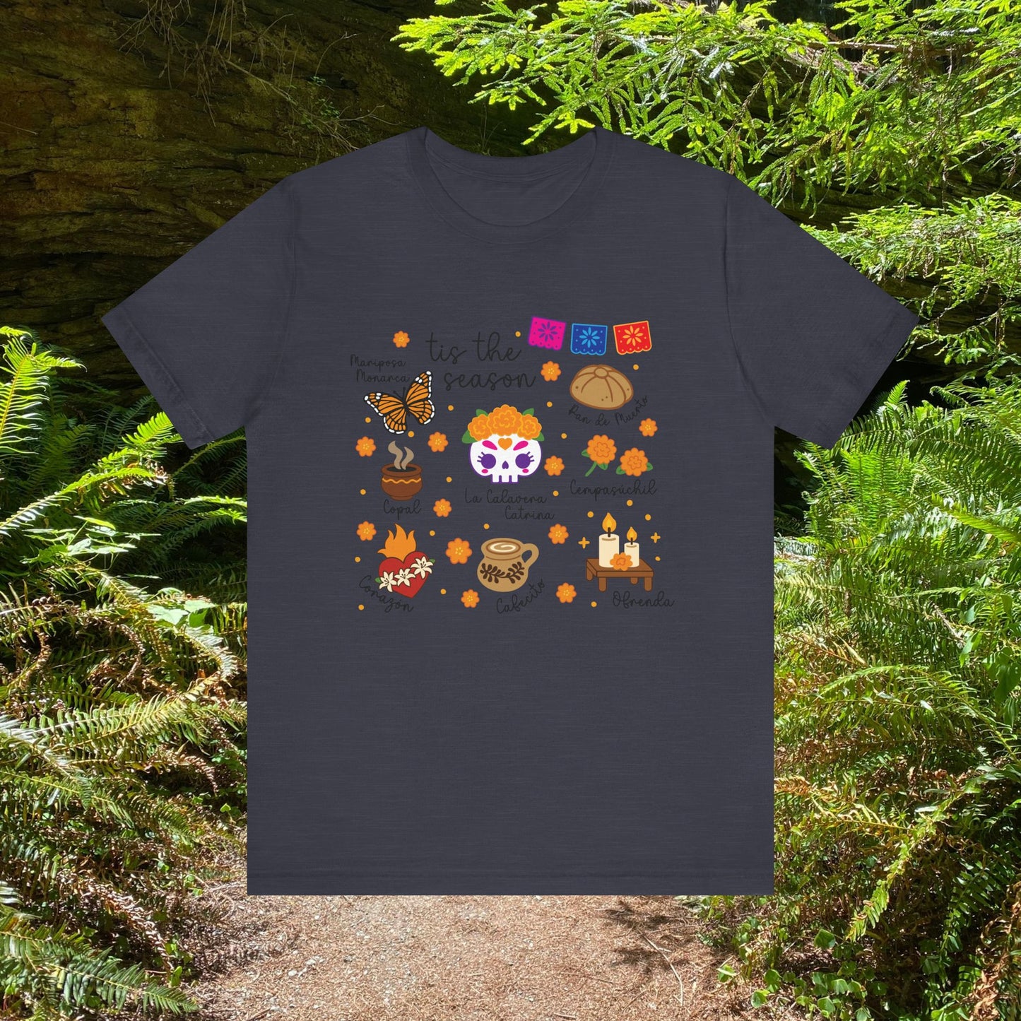 Dia De Los Muertos Unisex Tee
