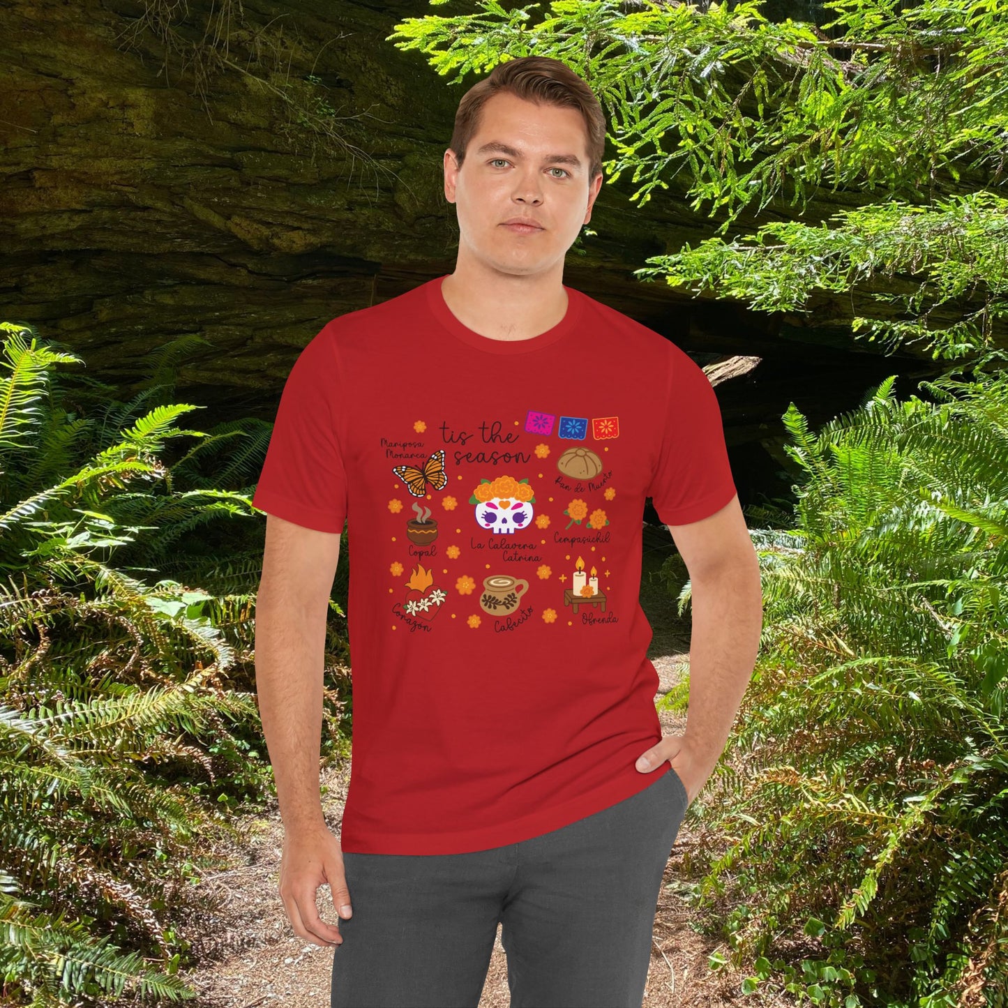 Dia De Los Muertos Unisex Tee