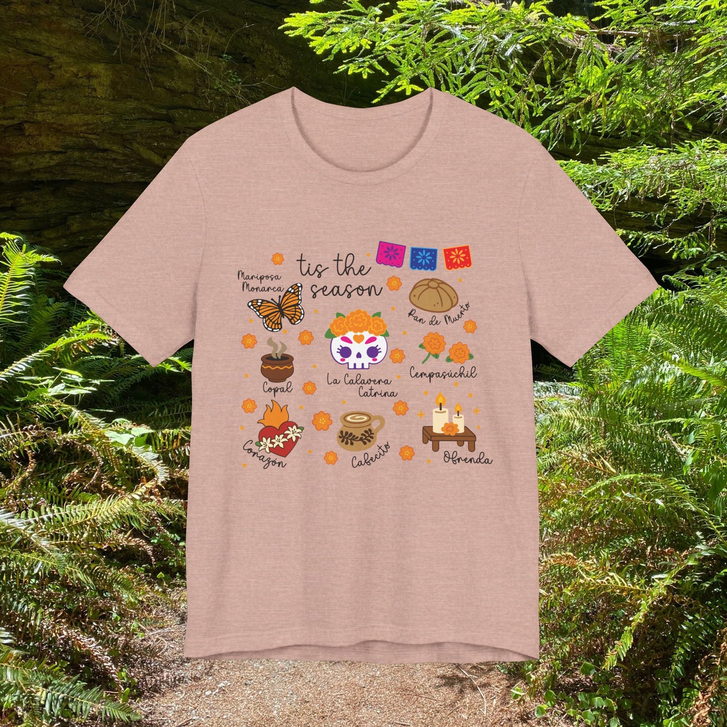 Dia De Los Muertos Unisex Tee