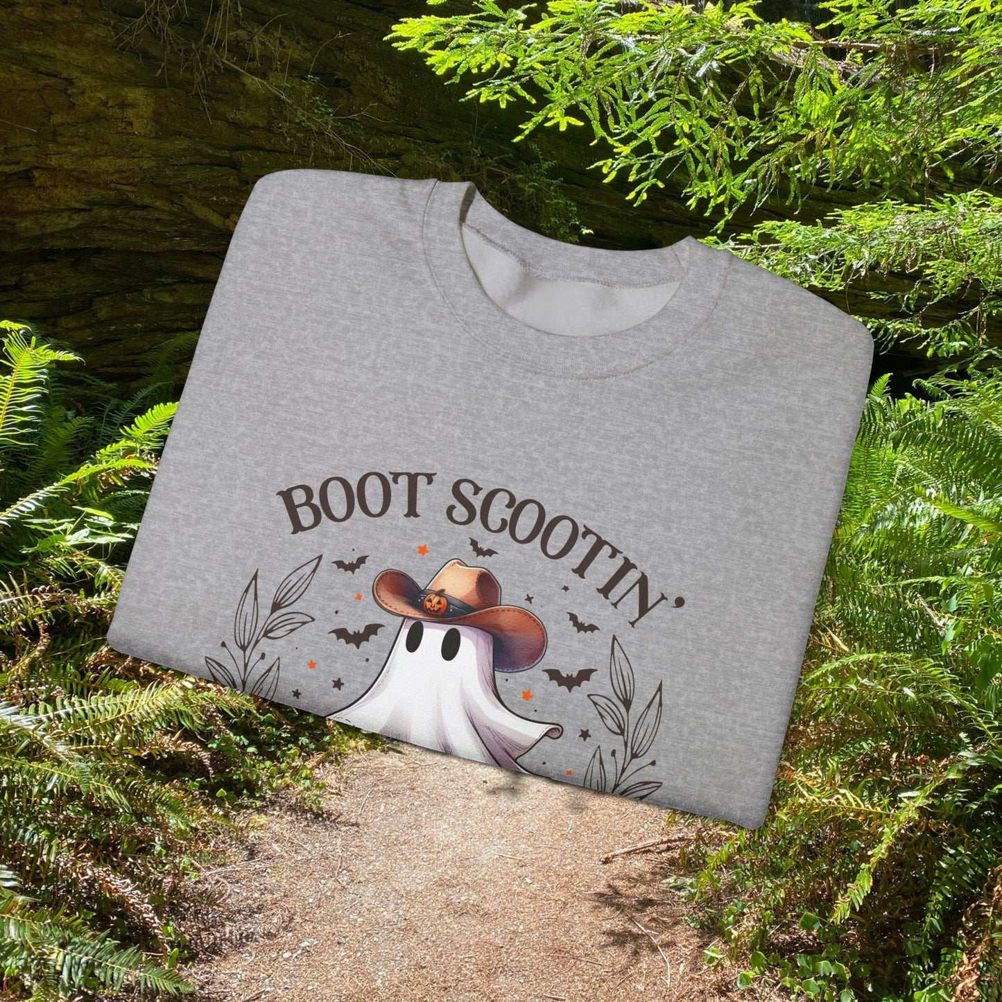 Boot Scootin Spooky Crewneck Sweatshirt