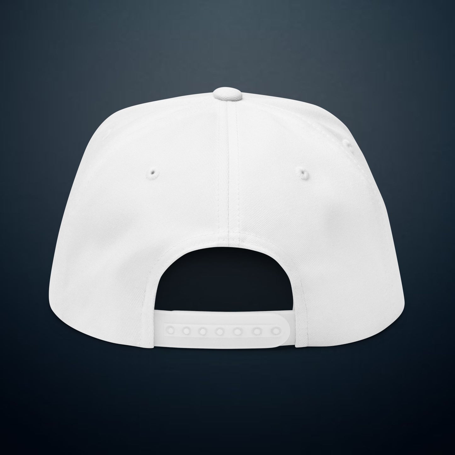 Flat Bill Cap — "Dirty Hands, Clean Money" Embroidered Snapback