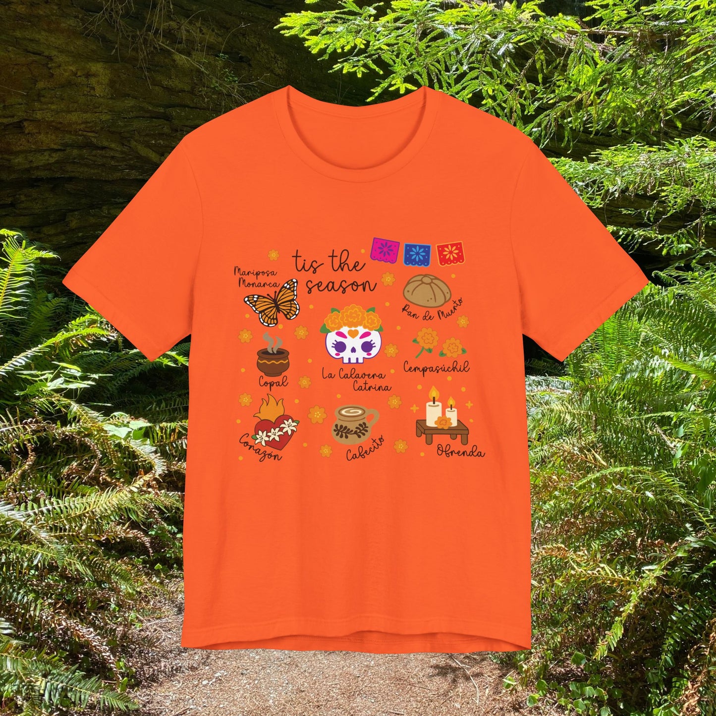 Dia De Los Muertos Unisex Tee