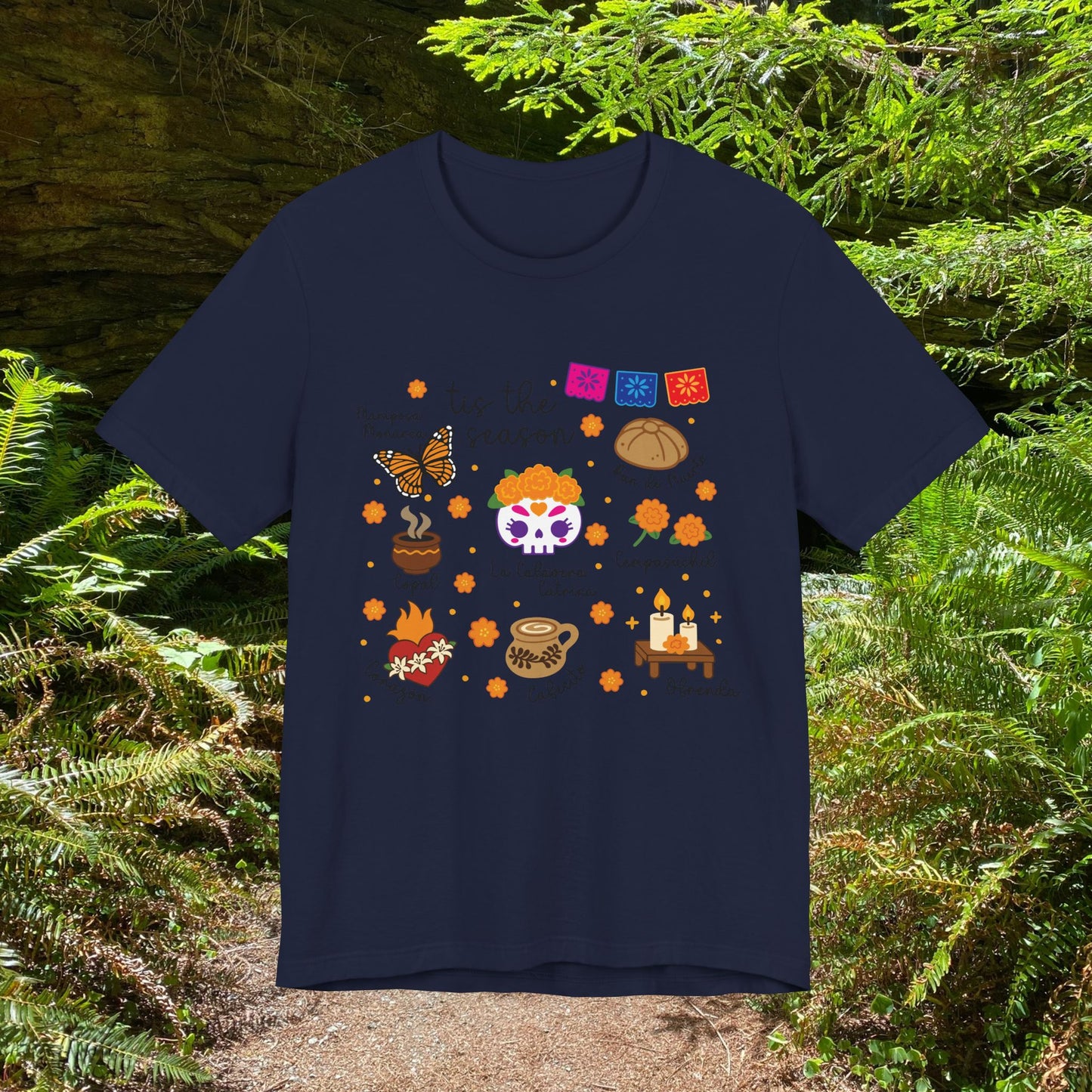 Dia De Los Muertos Unisex Tee
