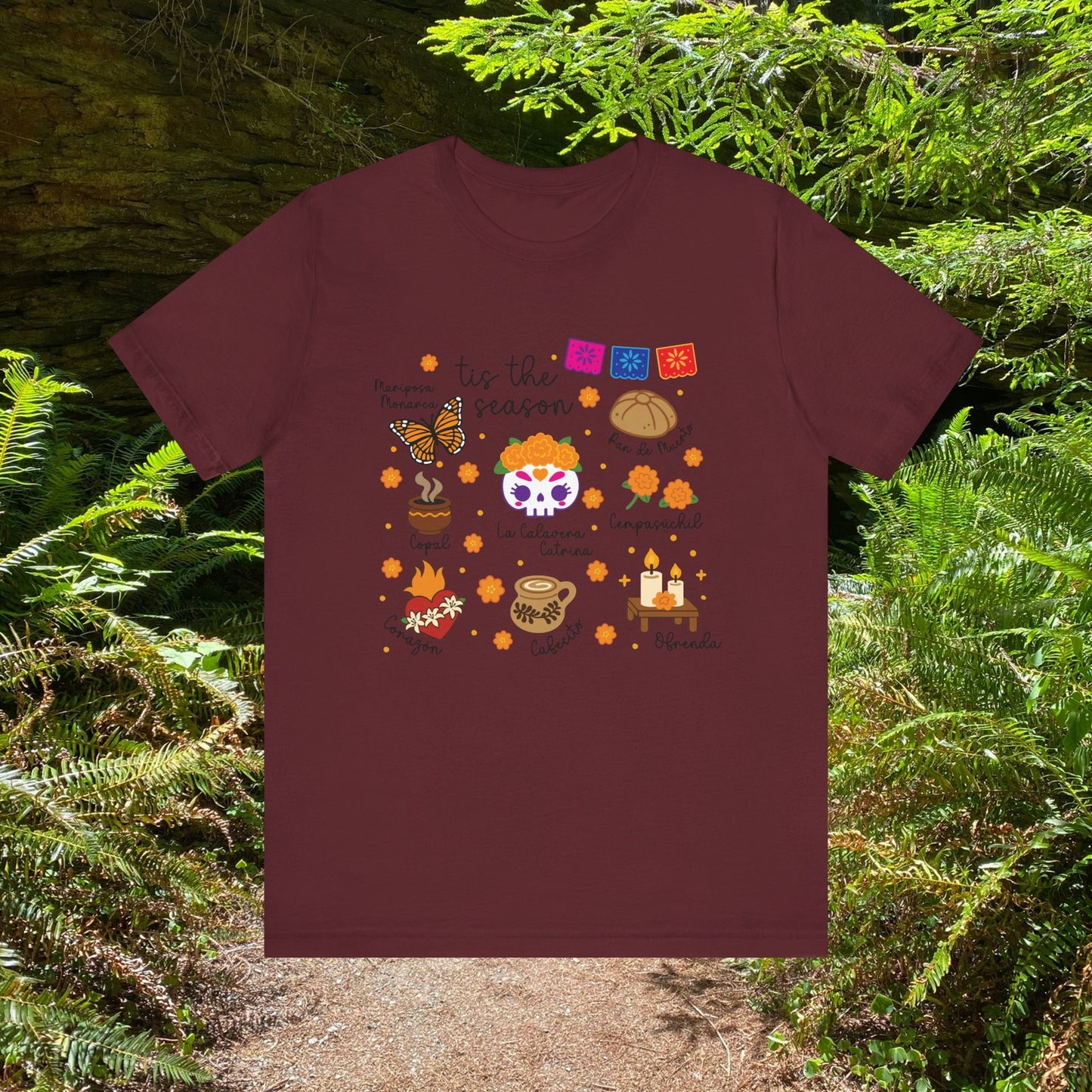 Dia De Los Muertos Unisex Tee