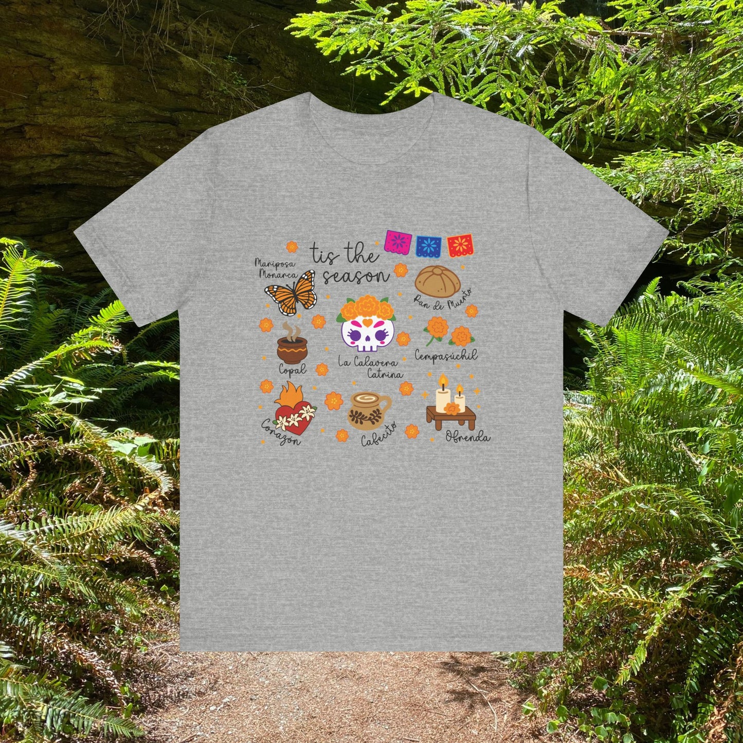Dia De Los Muertos Unisex Tee
