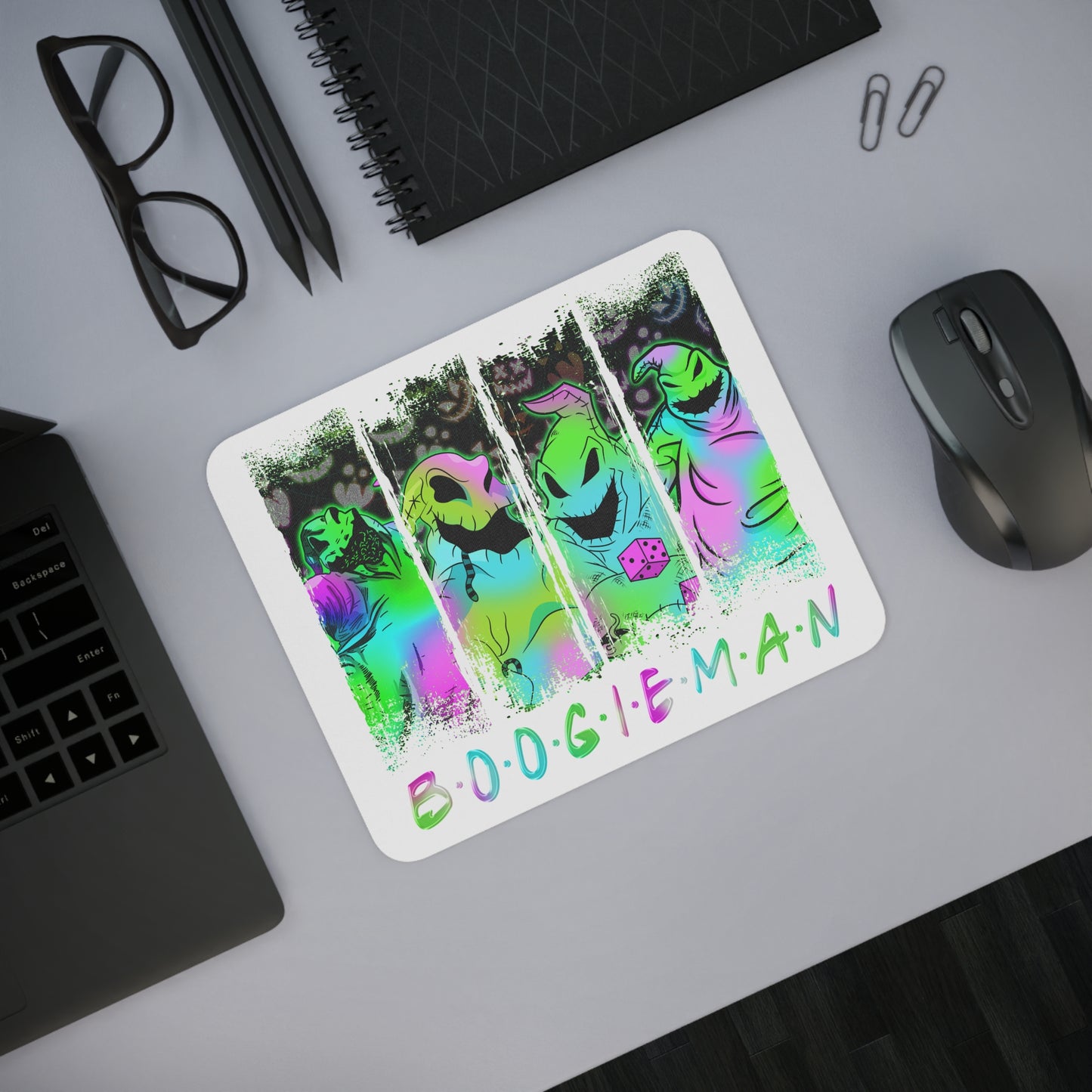 Mouse Pad - Nightmare Boogie Halloween Desk Accessory