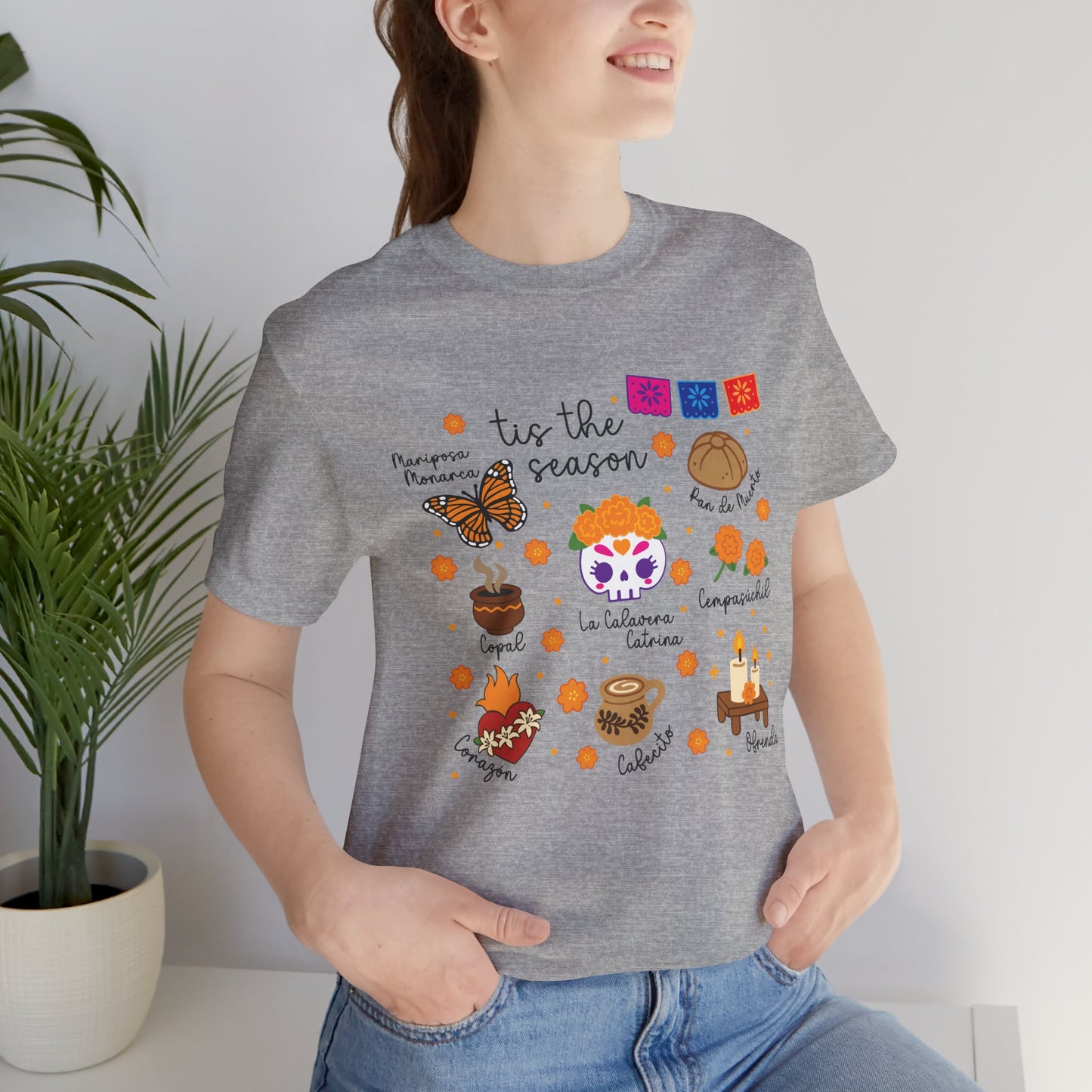 Dia De Los Muertos Unisex Tee
