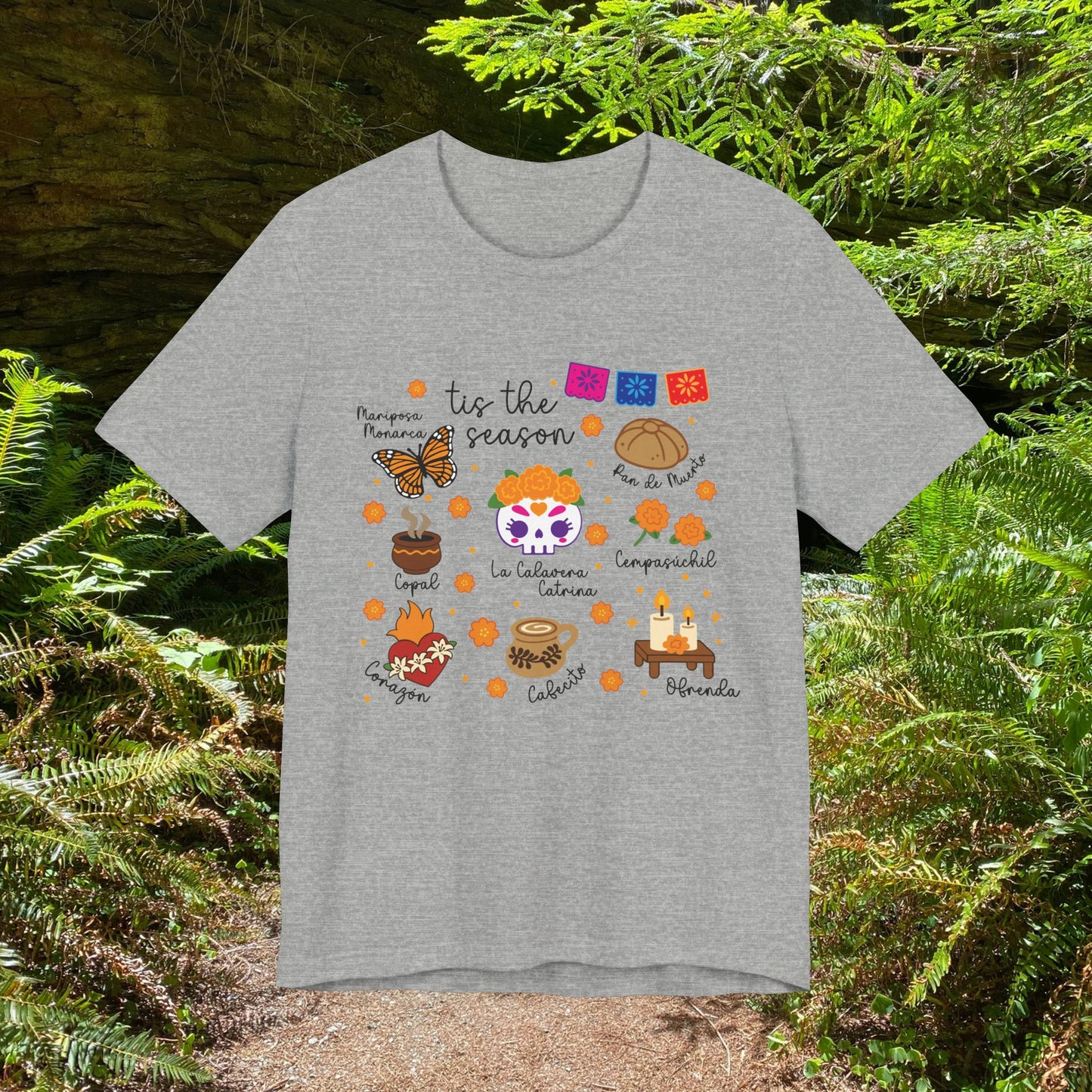 Dia De Los Muertos Unisex Tee