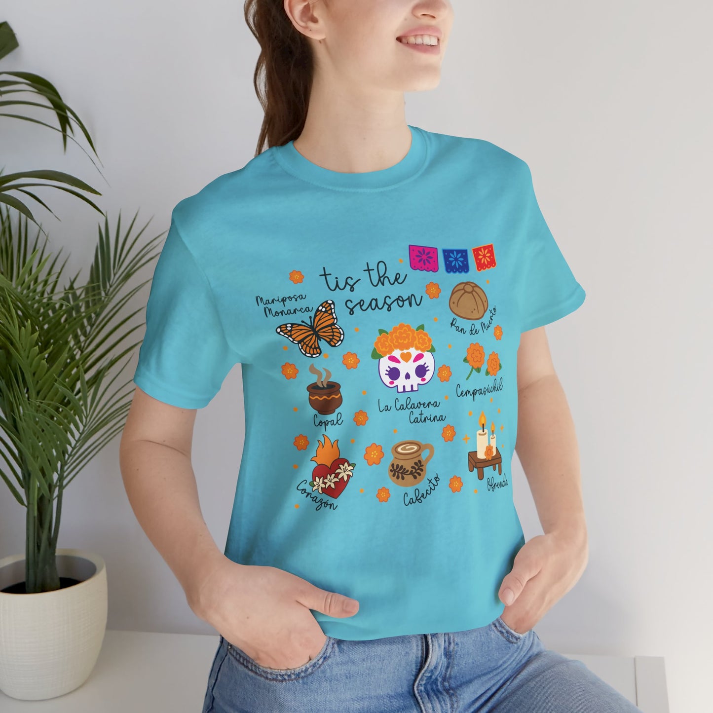 Dia De Los Muertos Unisex Tee