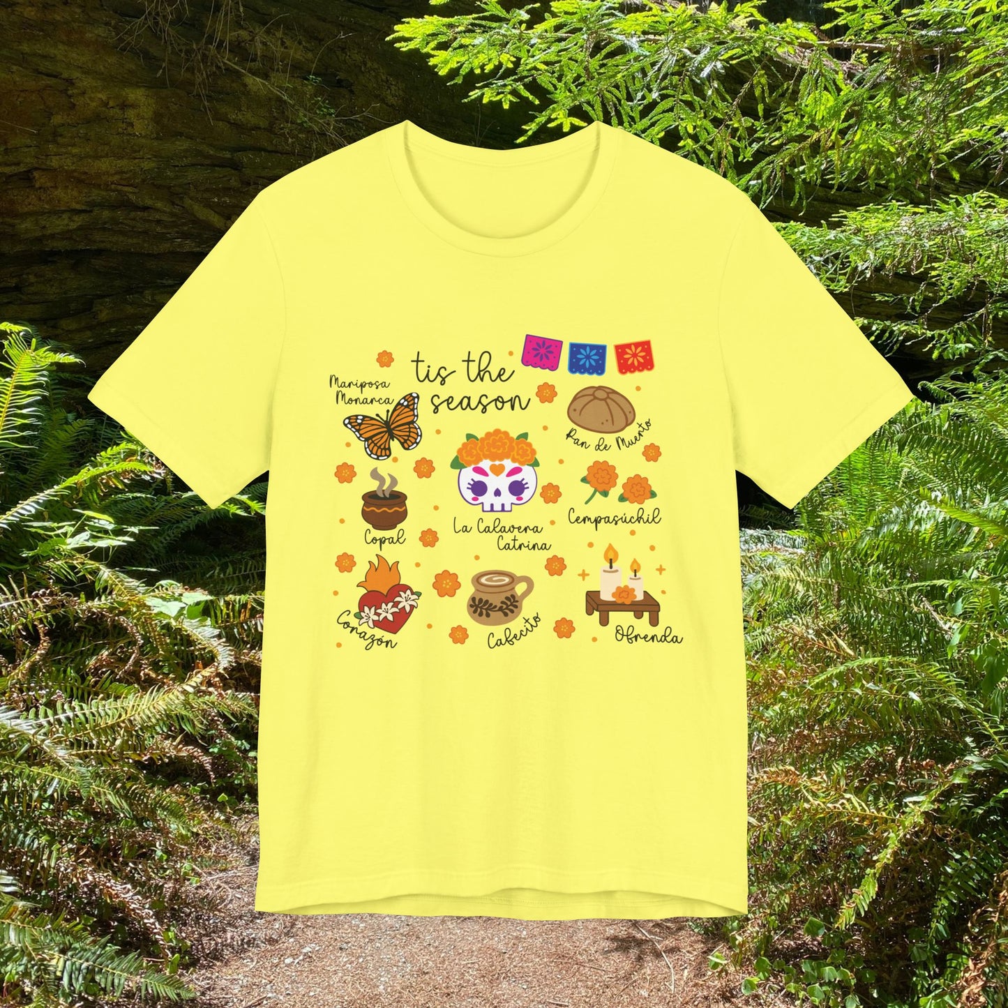 Dia De Los Muertos Unisex Tee