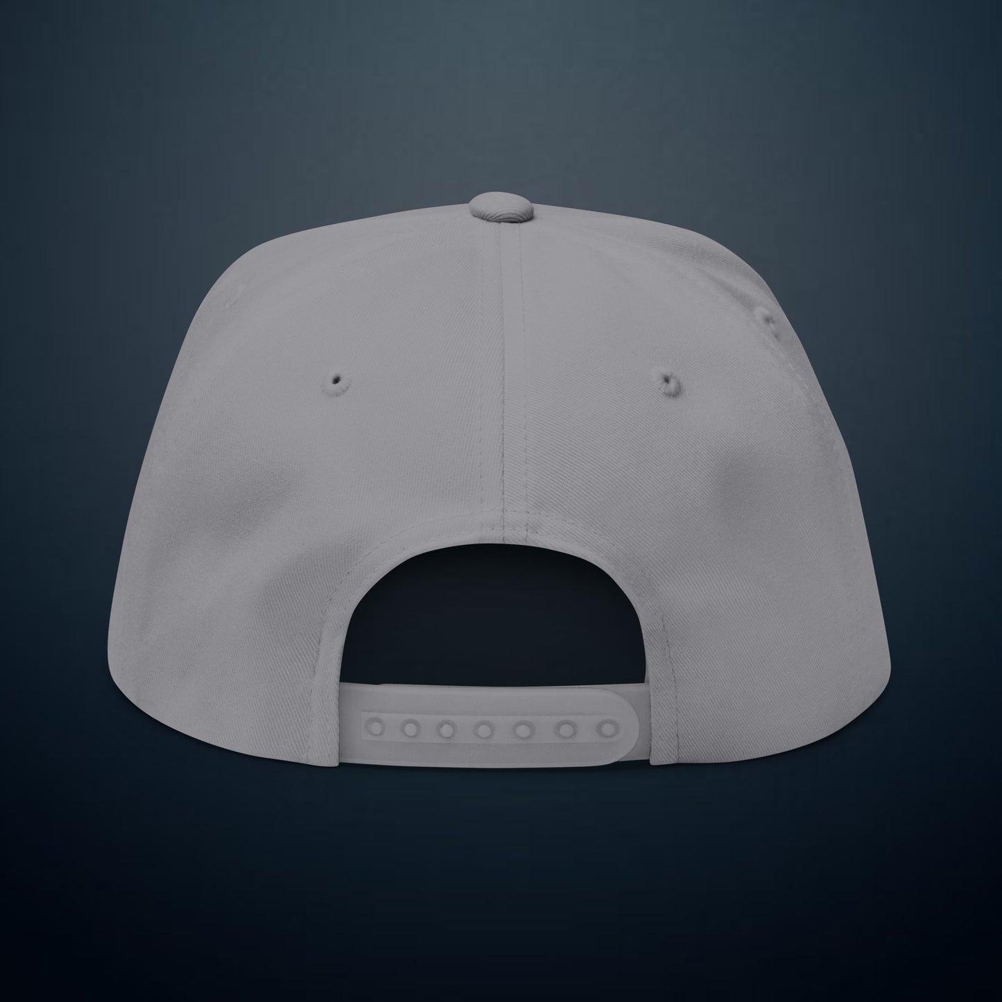 Flat Bill Cap — "Dirty Hands, Clean Money" Embroidered Snapback