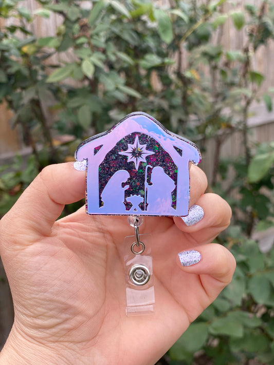 Religious Badge Reel - Nativity Scene
