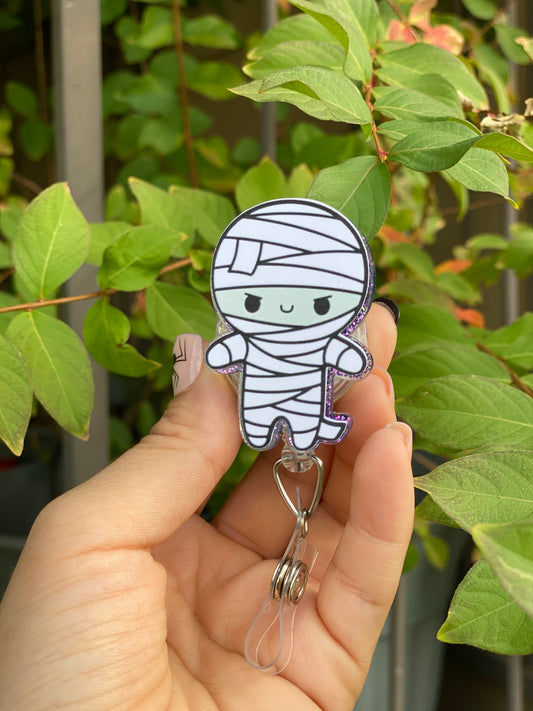 Halloween Badge Reel: Mummy Ninja