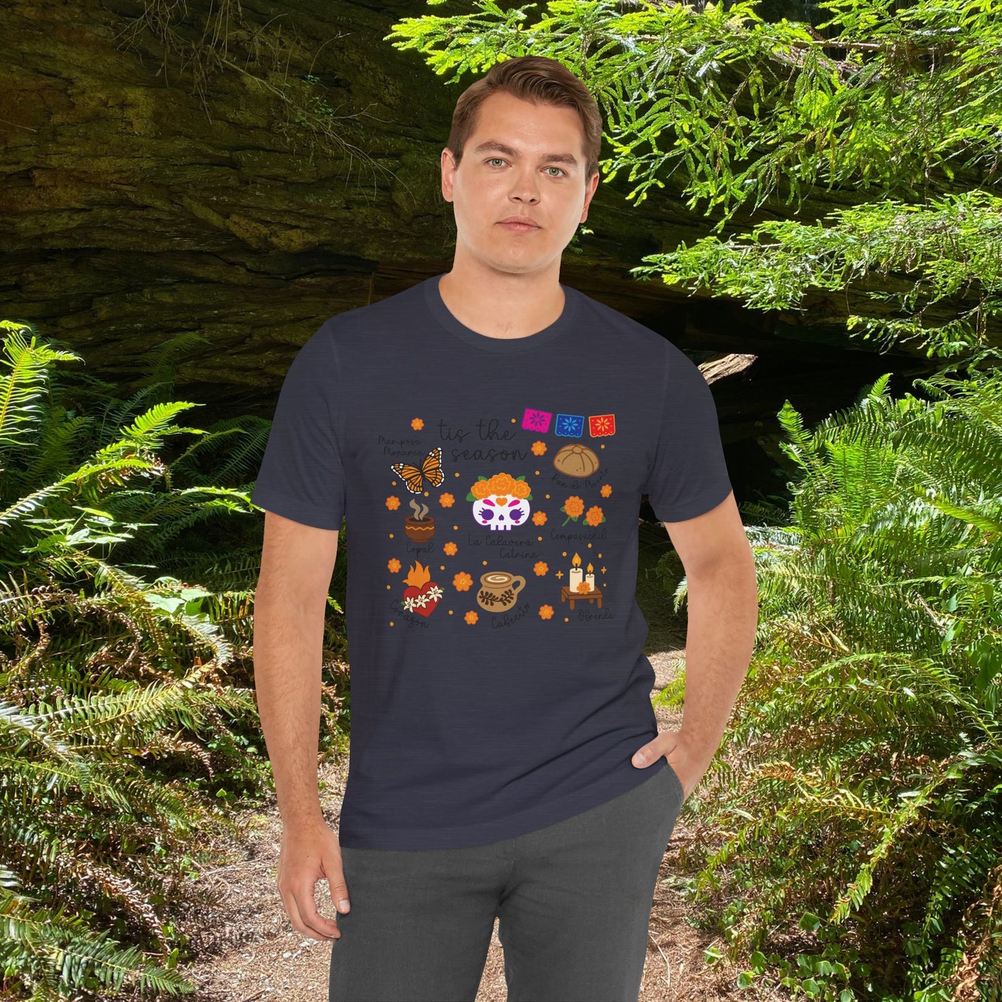 Dia De Los Muertos Unisex Tee