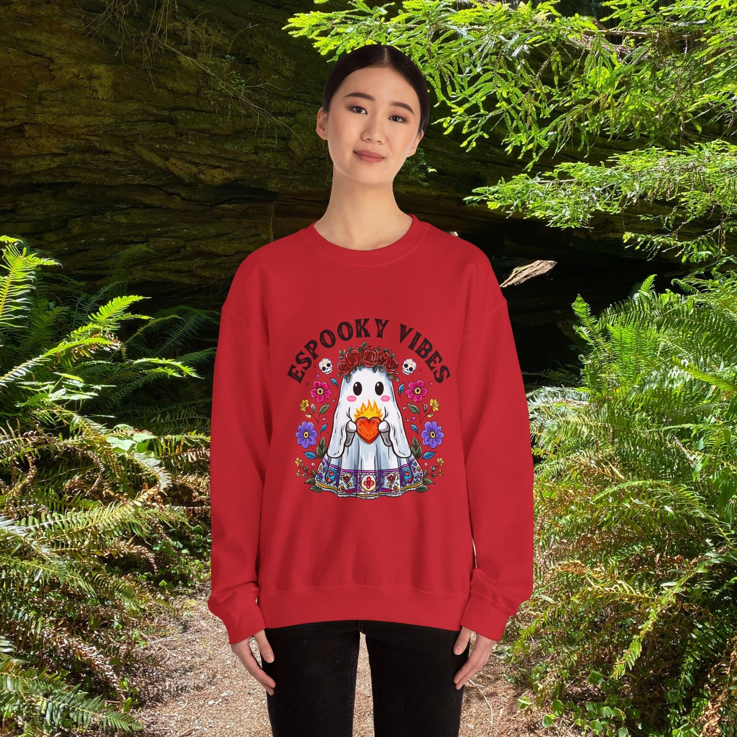 Espooky Vibes Crewneck Sweatshirt