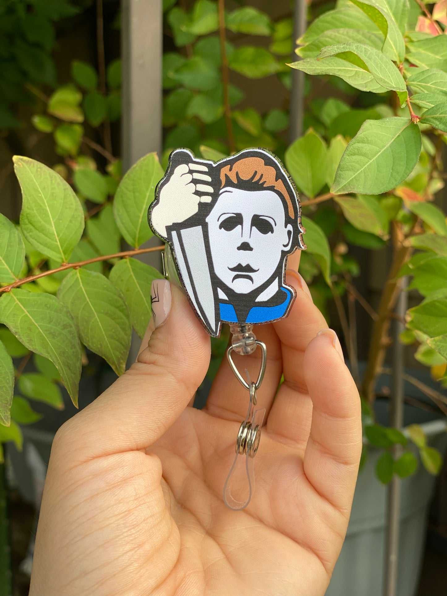 Halloween Badge Reel: Creeper
