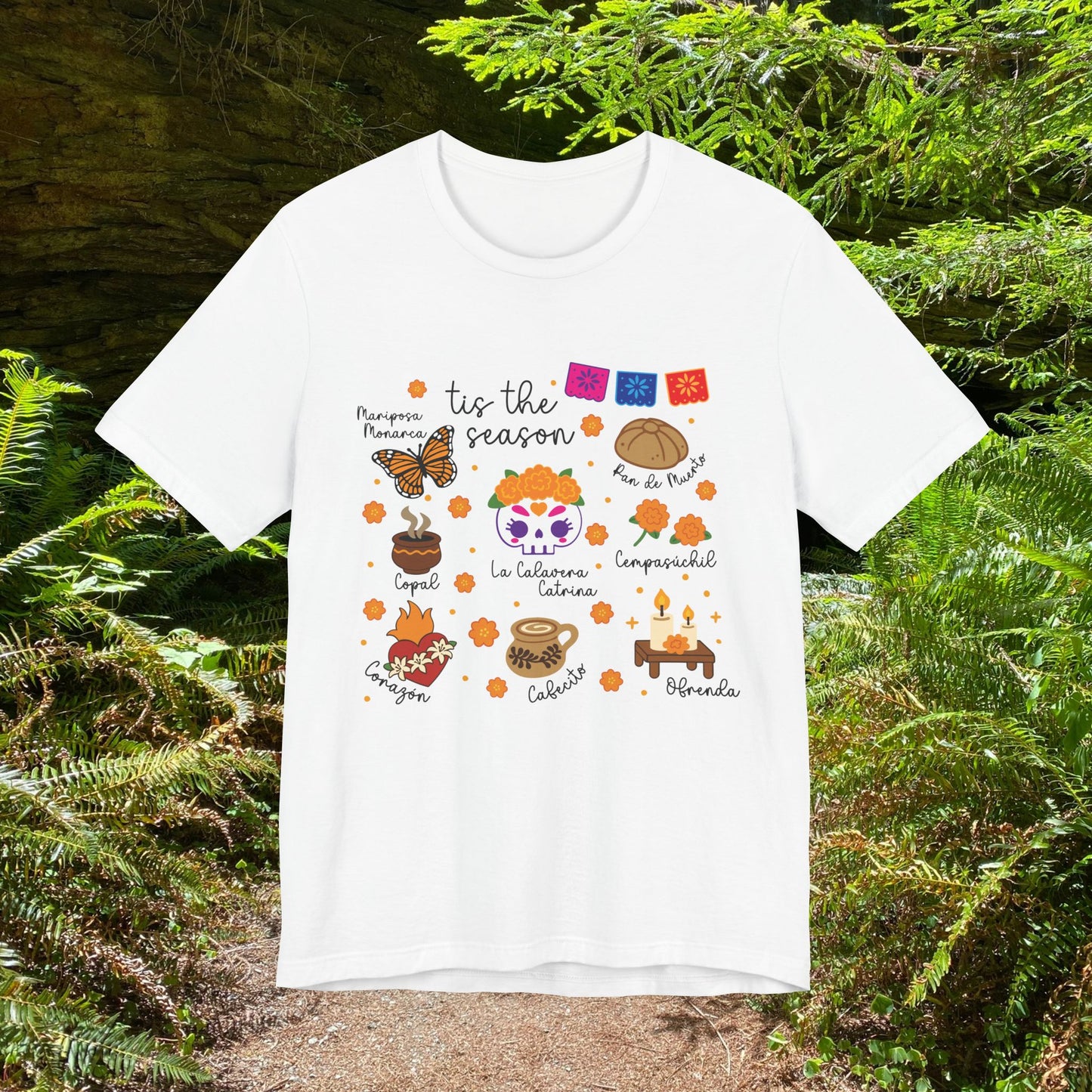 Dia De Los Muertos Unisex Tee