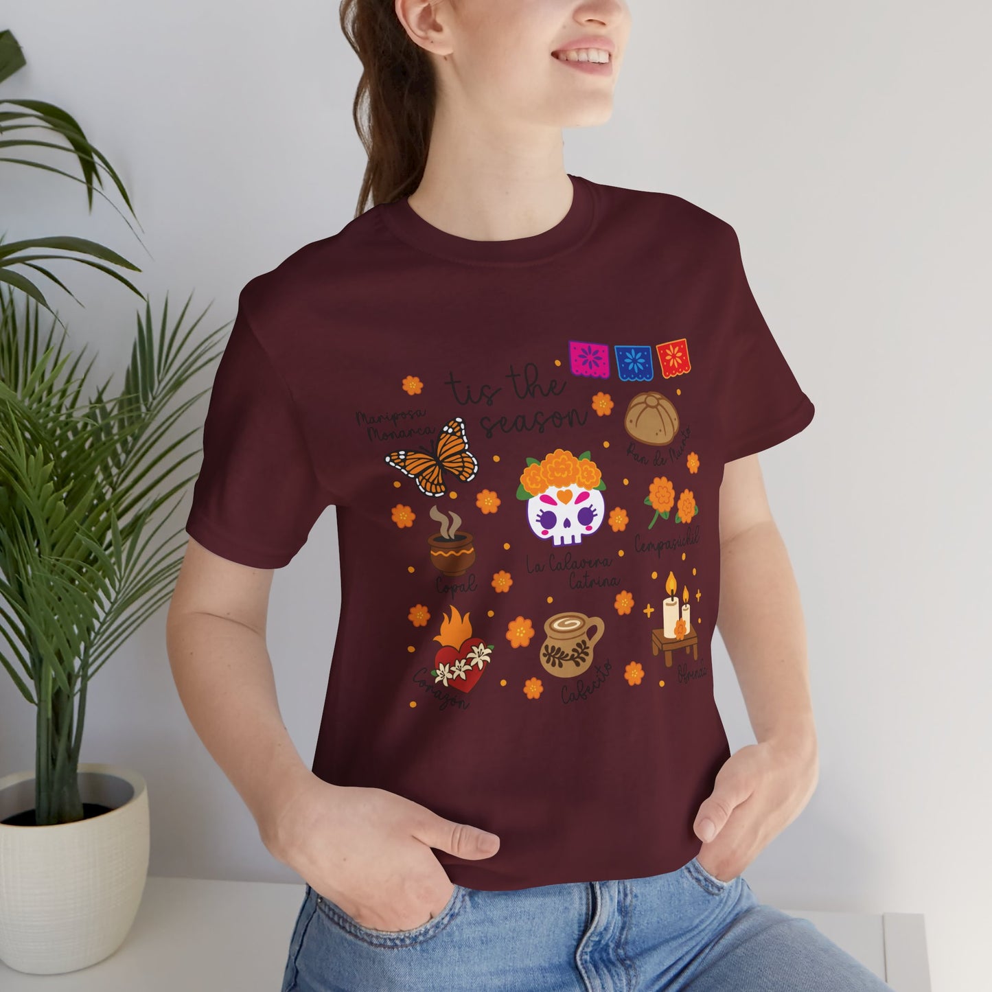Dia De Los Muertos Unisex Tee