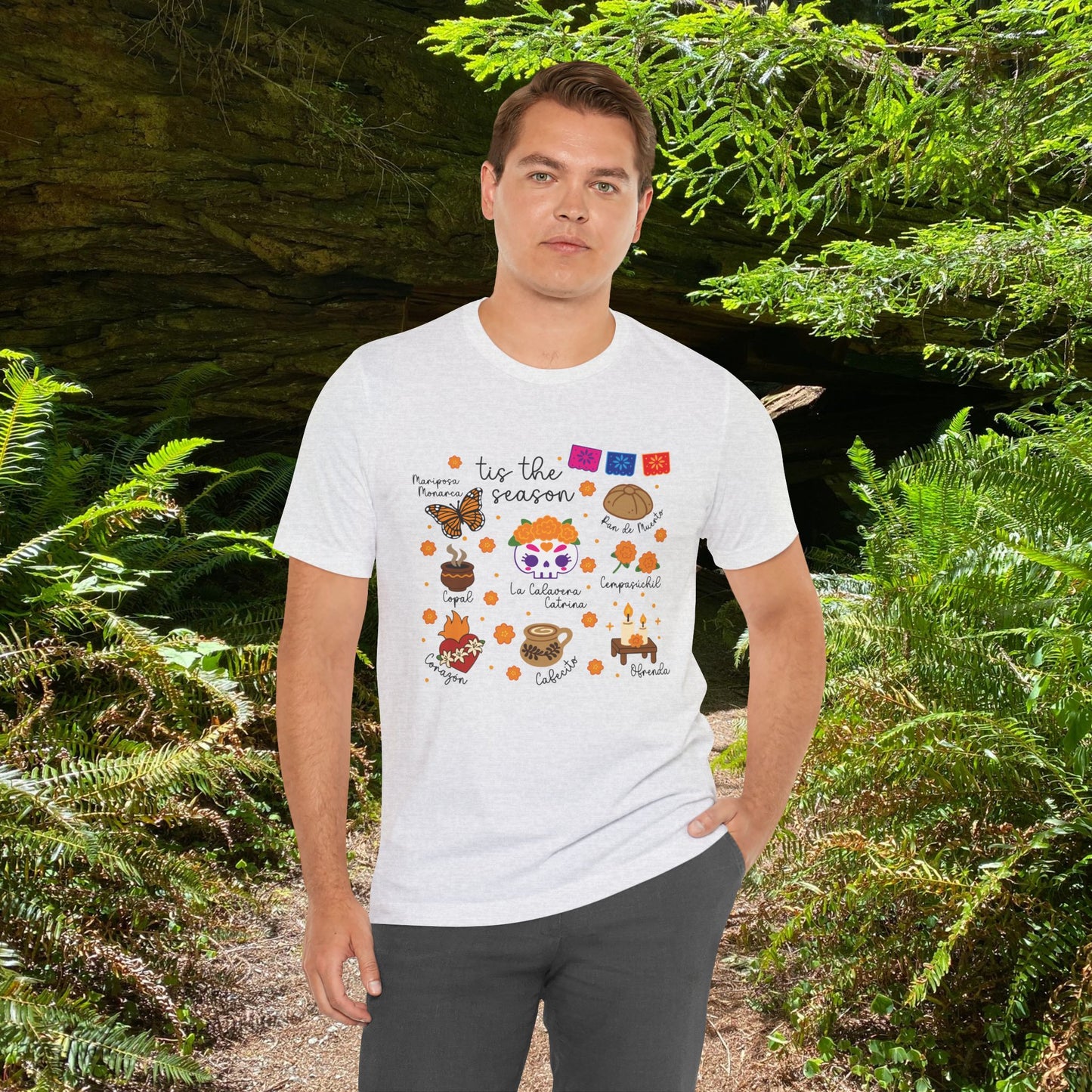 Dia De Los Muertos Unisex Tee